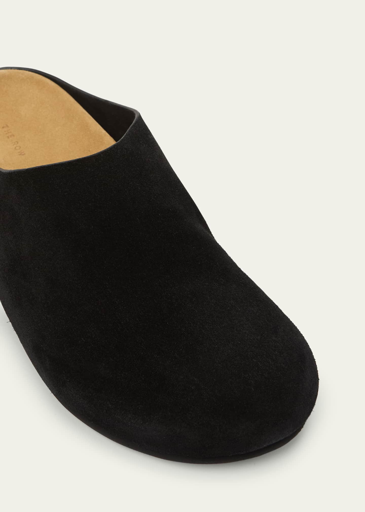 THE ROW Hugo Suede Easy Mules Image 5 of 5