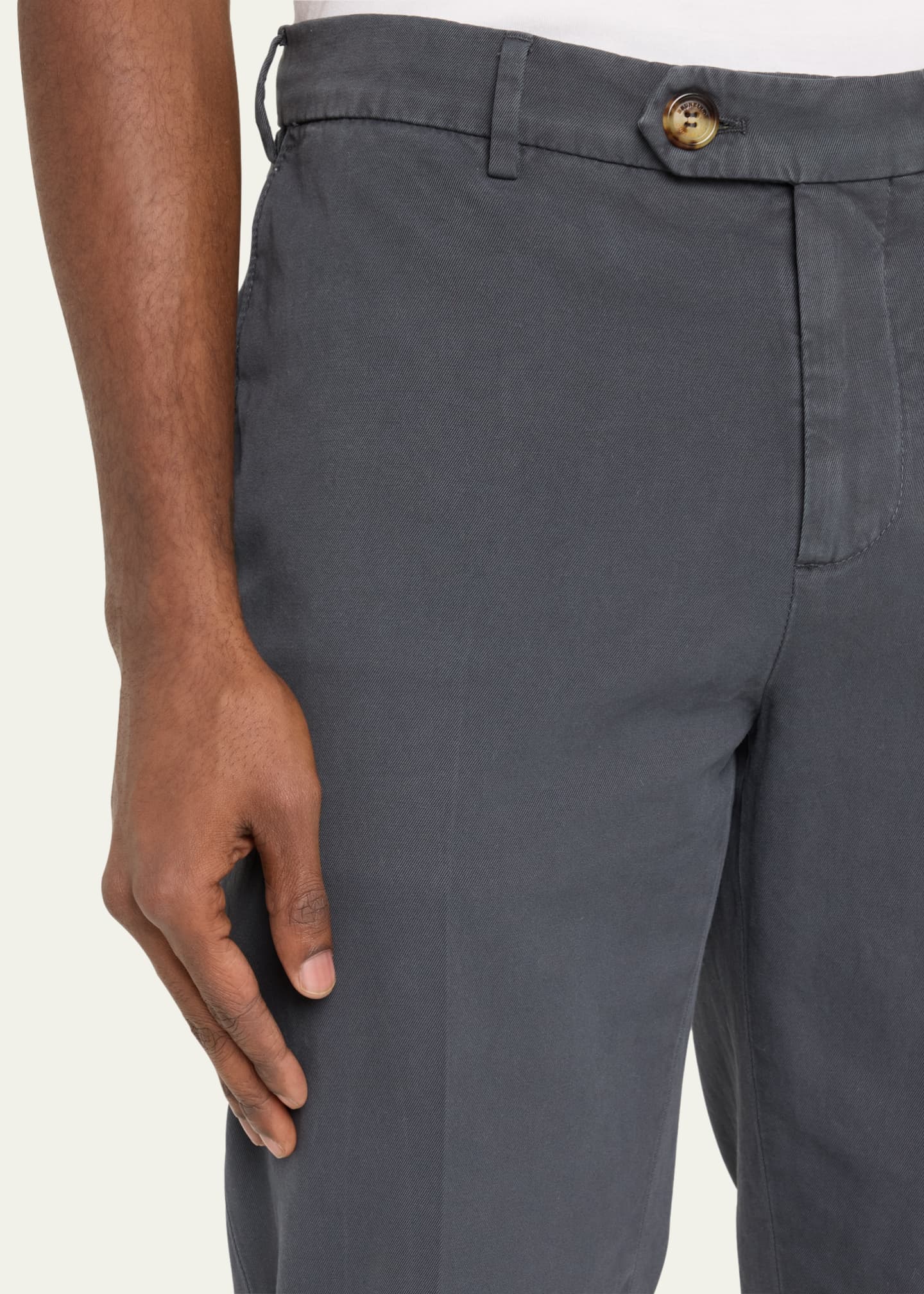パンツ Brunello Cucinelli SMOOTH PANTS Brunello Cucinelli Men's Dyed Flat-Front Pants - Bergdorf