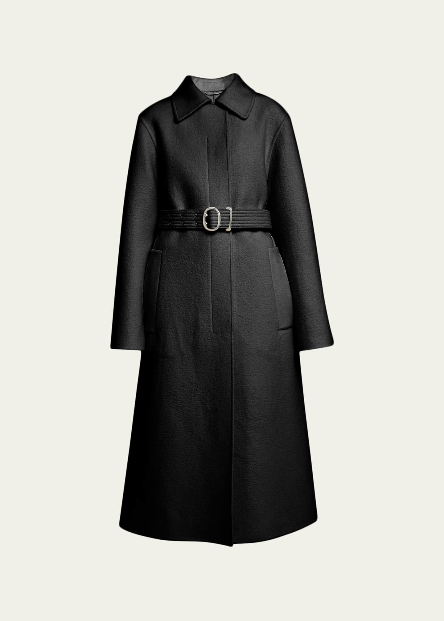 Cashmere belted coat sale