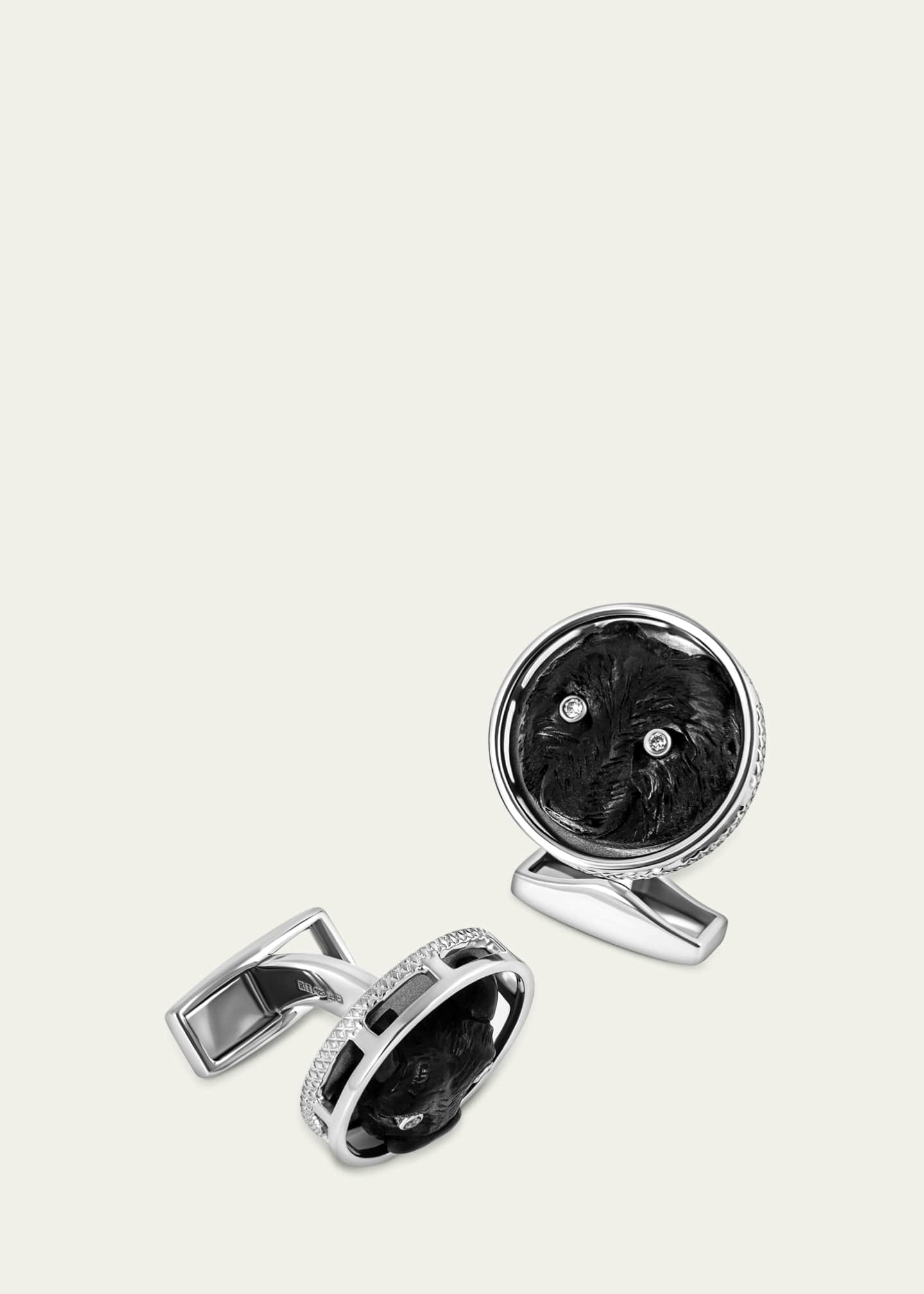 Bull discount bear cufflinks