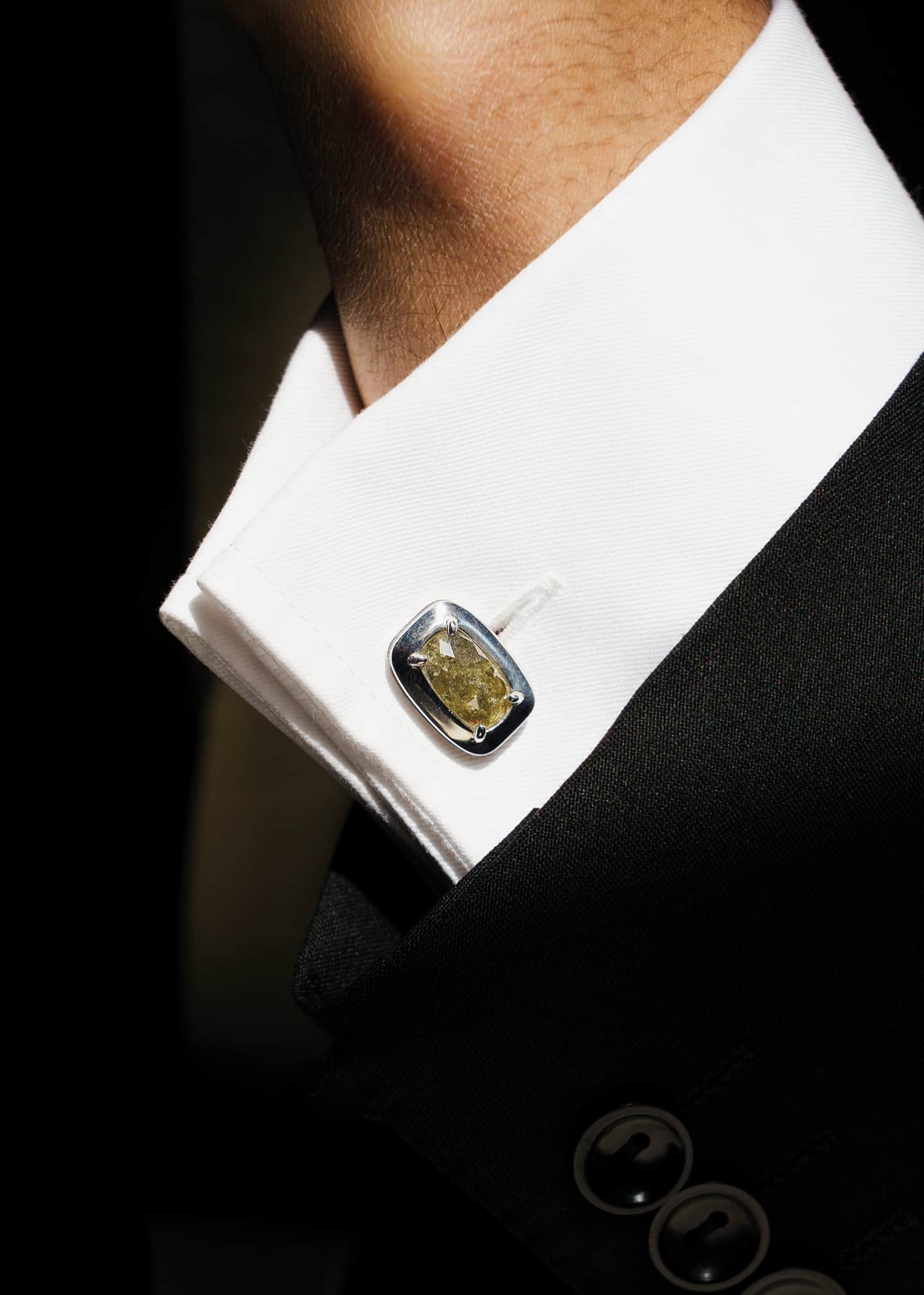 Diamond cufflinks clearance