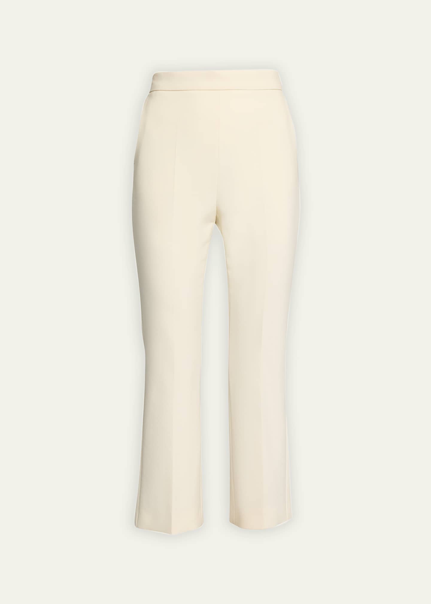 Cream 2024 cropped trousers