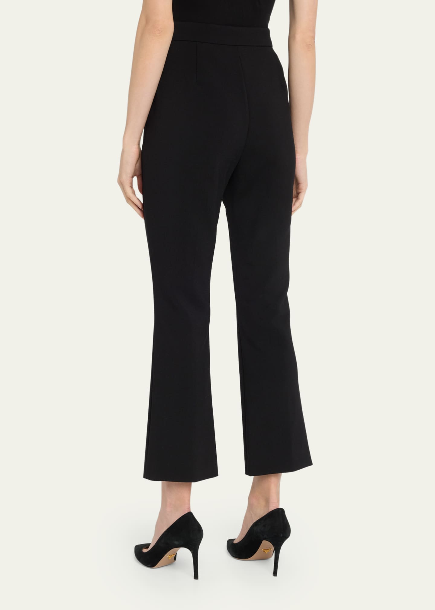 Max Mara Nepeta High-Rise Kick Flare Pants - Bergdorf Goodman