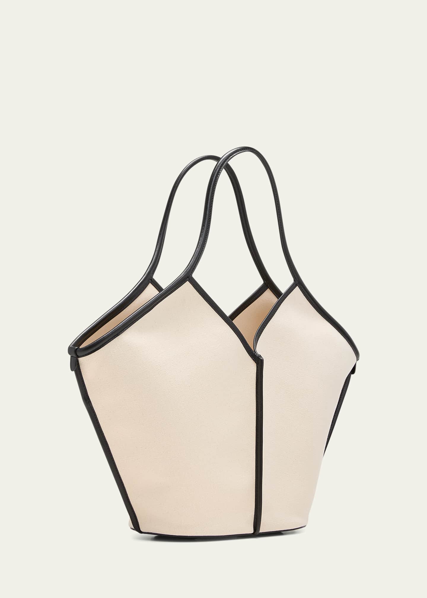 HEREU Calella Bicolor Organic Cotton Tote Bag Image 3 of 5