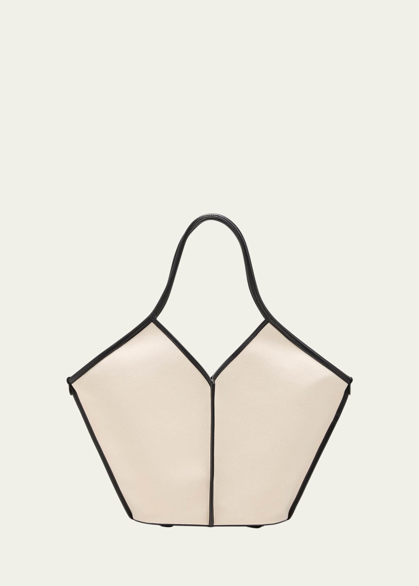 HEREU Calella Bicolor Organic Cotton Tote Bag Image 1 of 5
