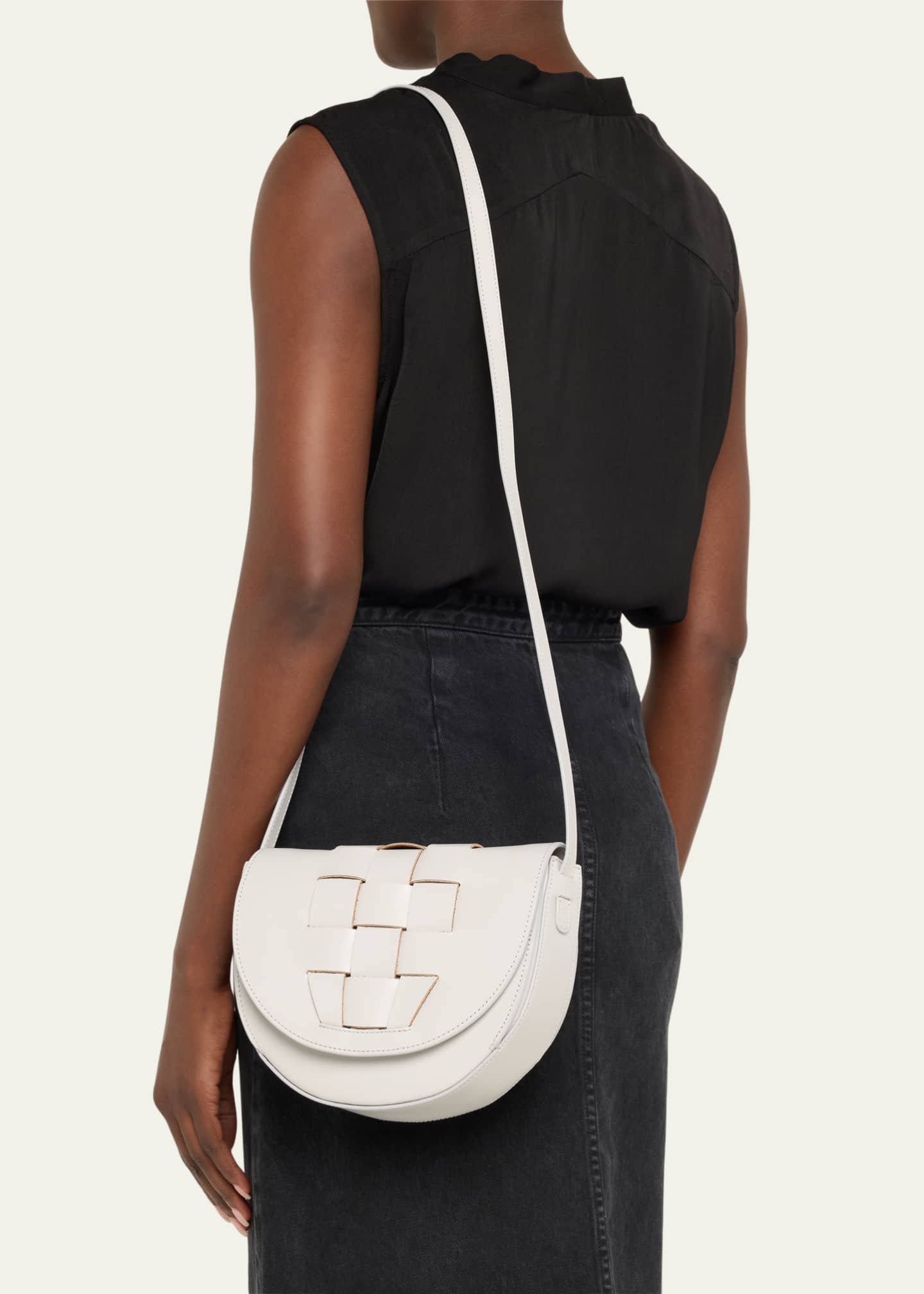 Sinia Calfskin Crossbody Bag