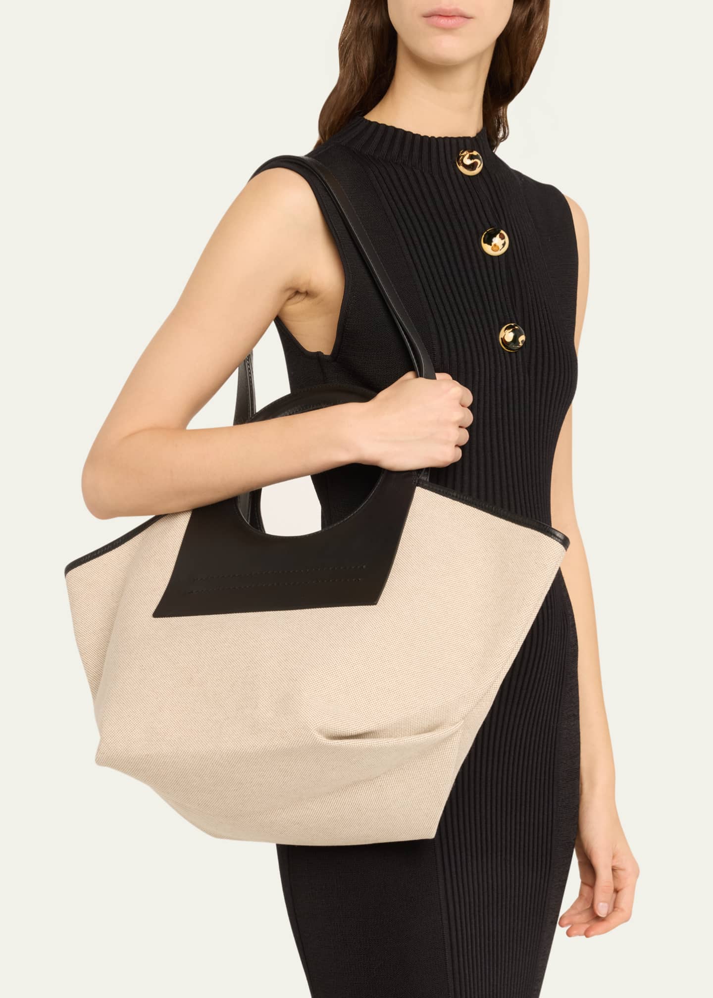 HEREU Cala Small Canvas Tote Bag - Bergdorf Goodman