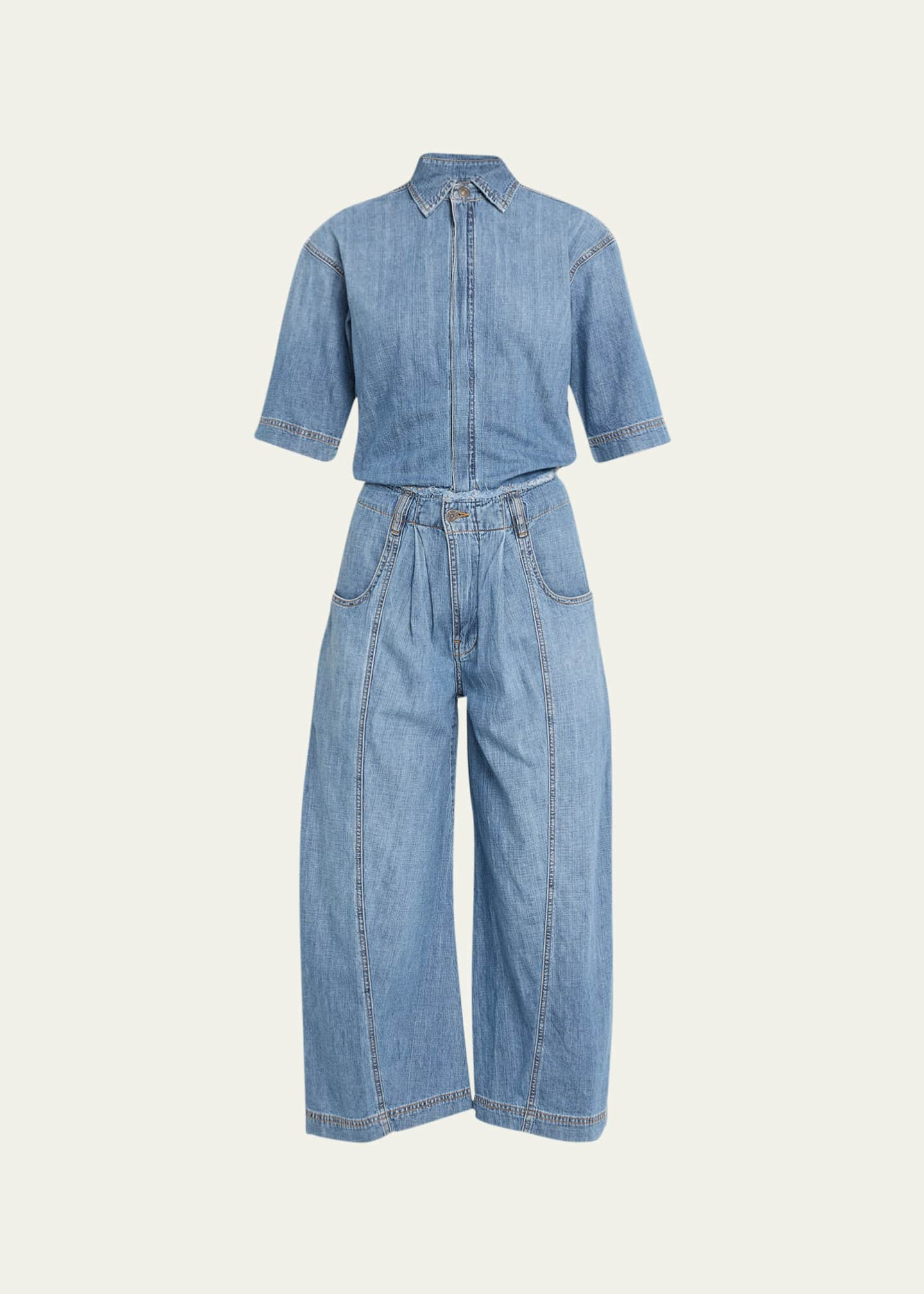 Cropped Jumpsuit