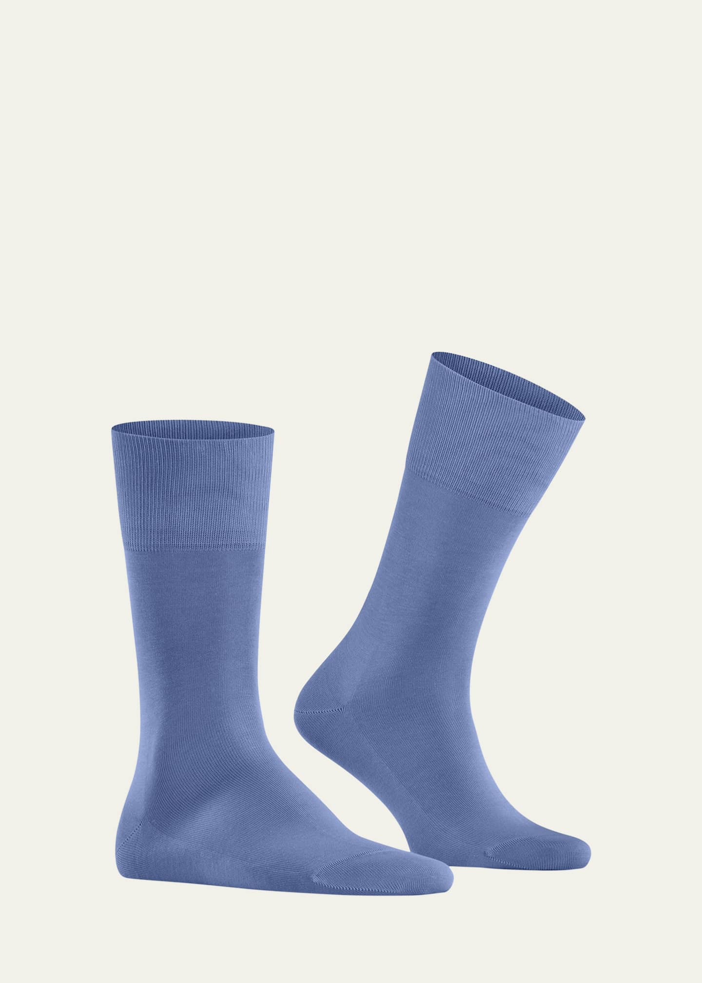 Falke Men's Tiago Cotton-Stretch Crew Socks Image 1 of 2