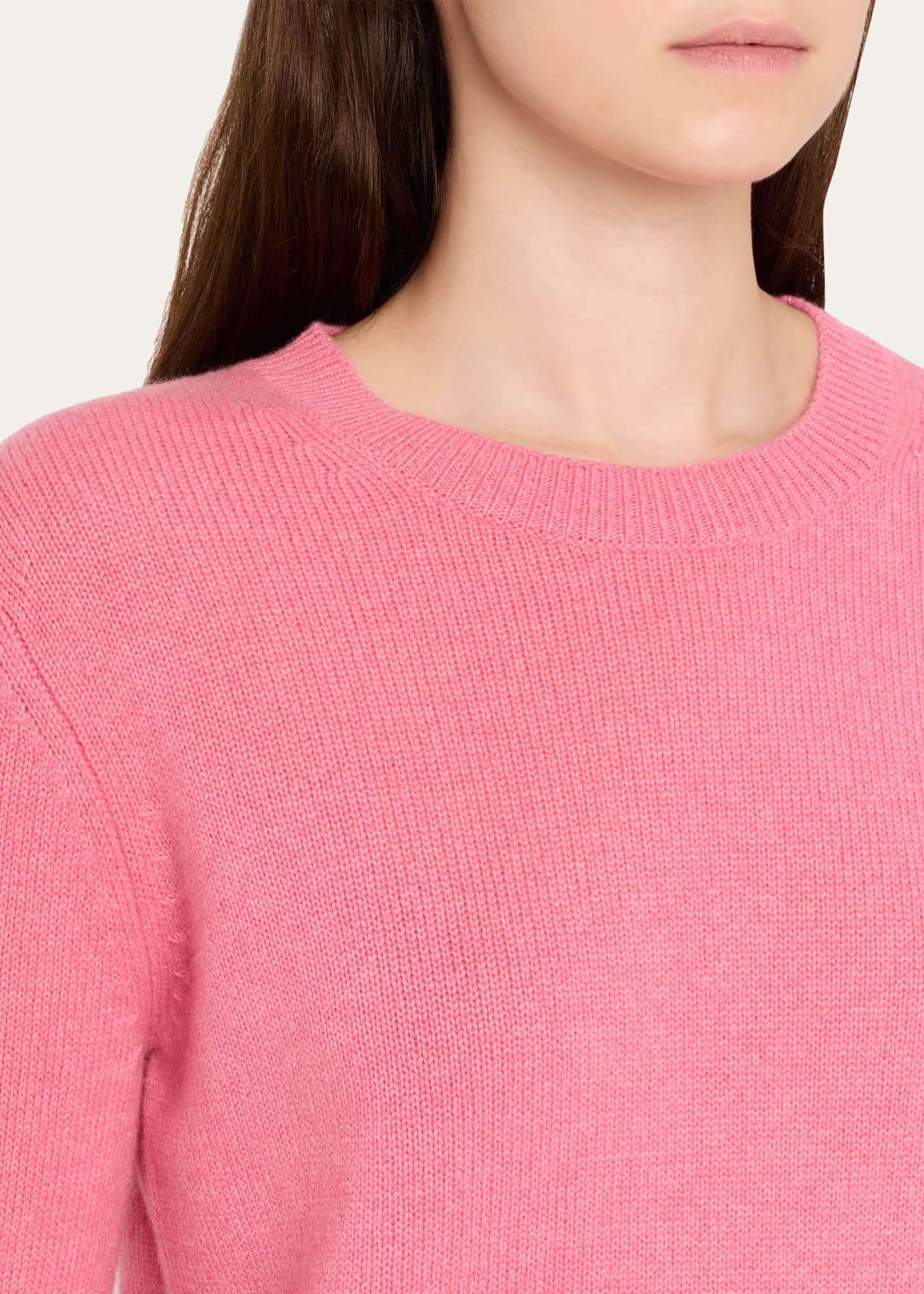 Lisa Yang The Mable Cashmere Cropped Sweater - Bergdorf Goodman