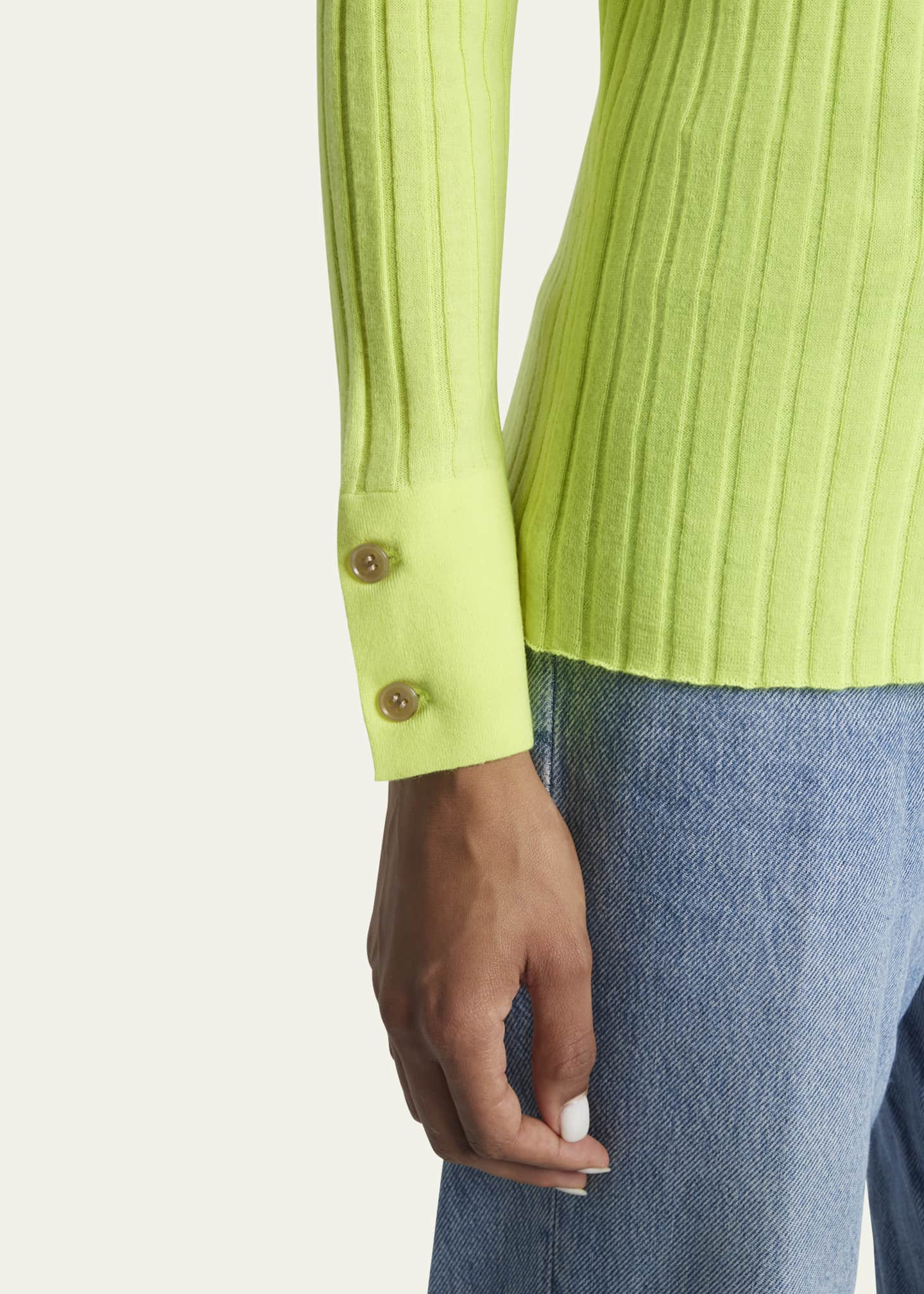 Lisa Yang Aria cashmere cardigan - Yellow