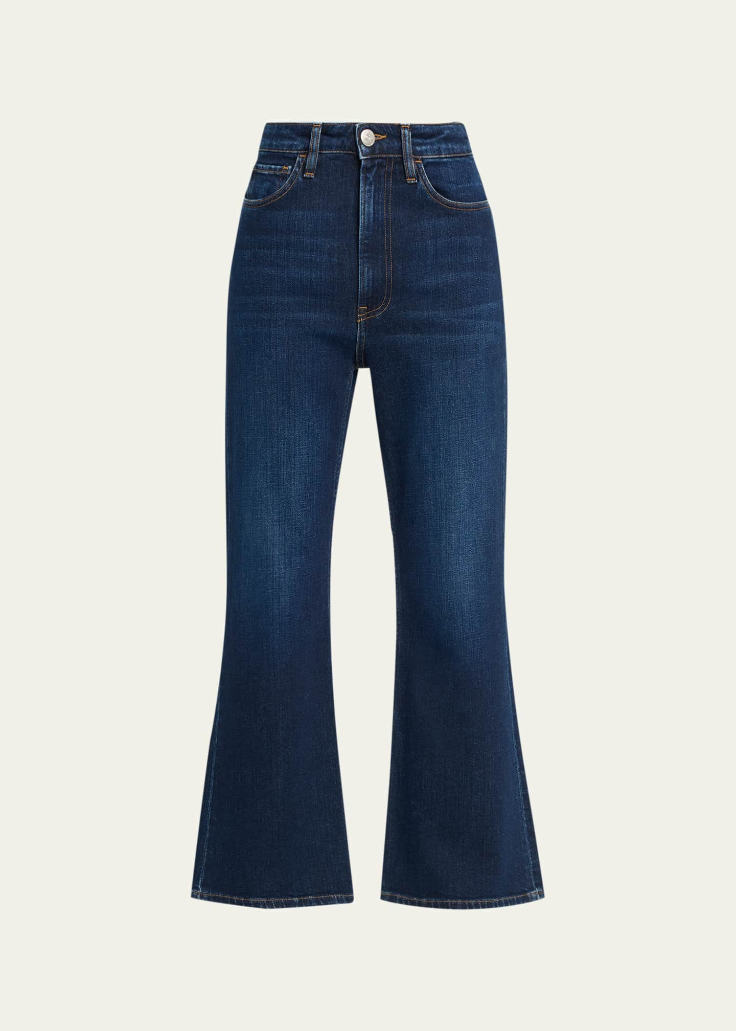 3x1 Empire Mid-Rise Crop Flare Jeans