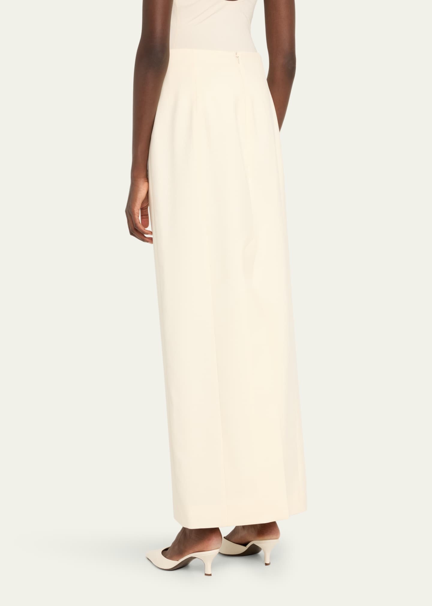 WARDROBE.NYC Long Column Wool Skirt Image 3 of 5
