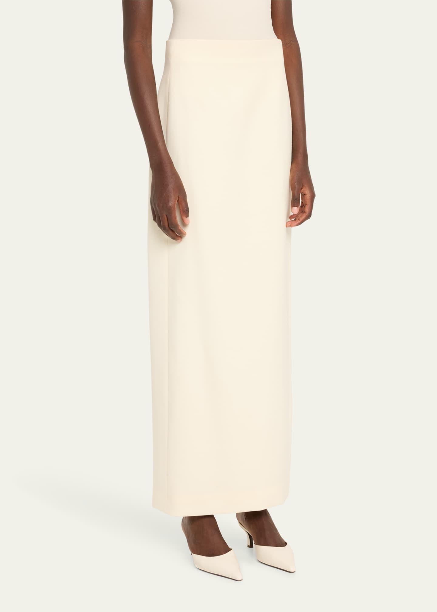 WARDROBE.NYC Long Column Wool Skirt Image 4 of 5