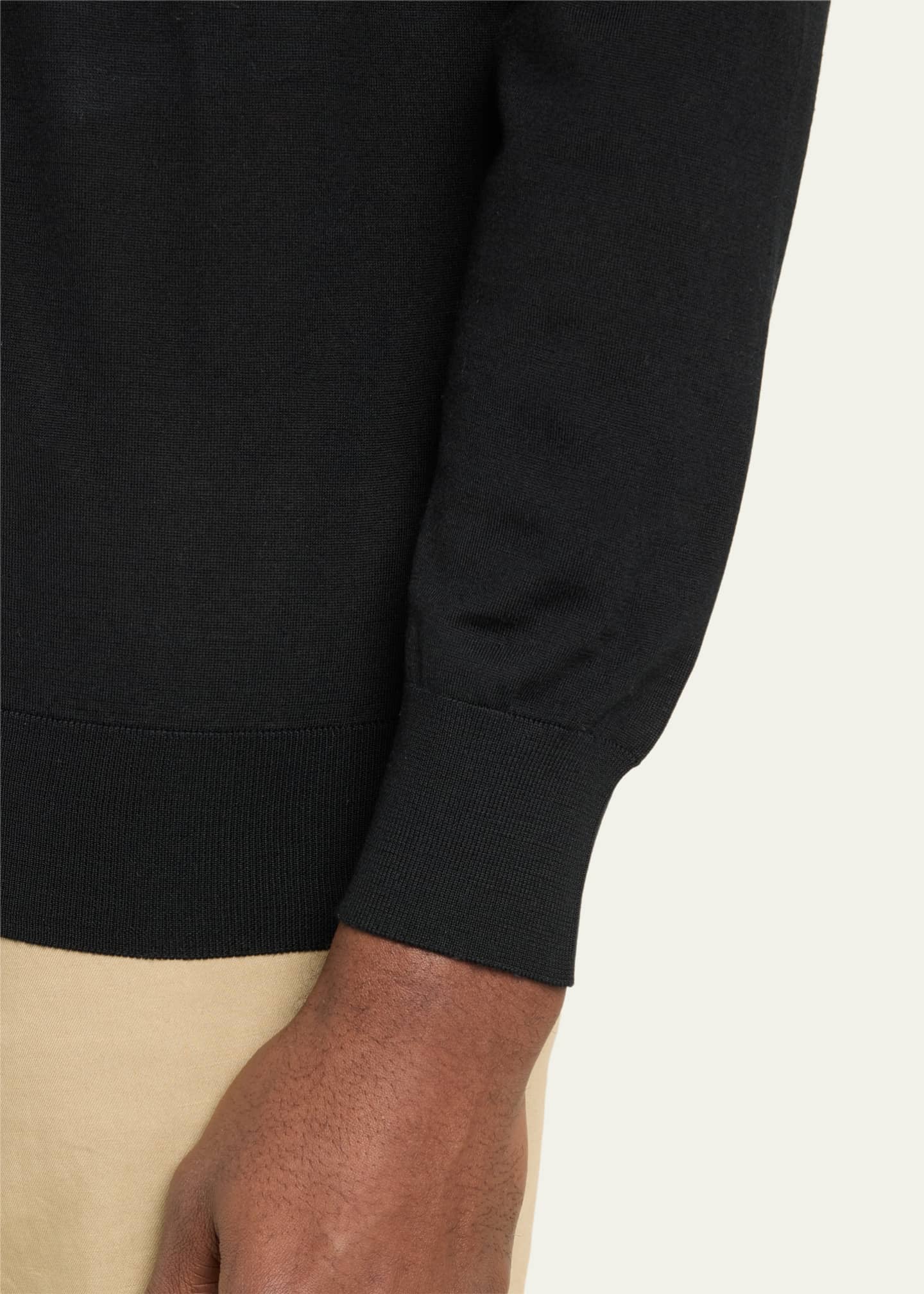 ZEGNA Men's Wool High-Performance Full-Zip Sweater - Bergdorf Goodman