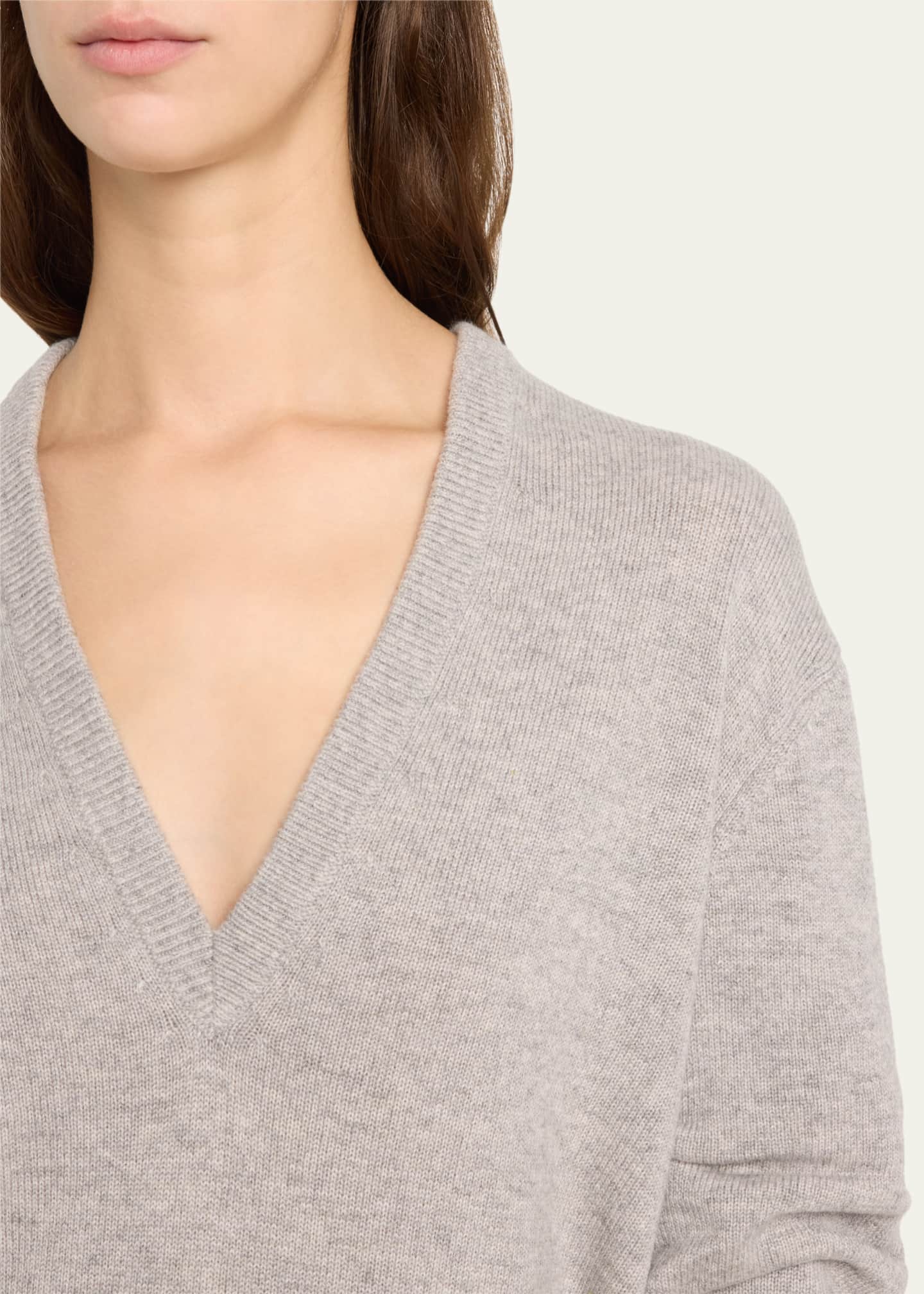 Michael Kors Collection Cashmere Push Sleeve Knit Sweater Bergdorf Goodman