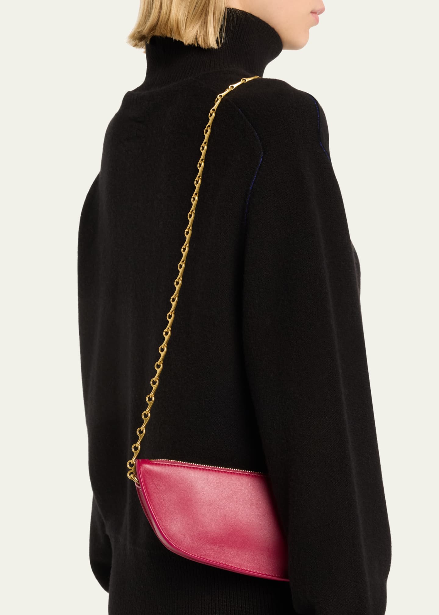 Burberry Micro Shield Leather Shoulder Bag Bergdorf Goodman