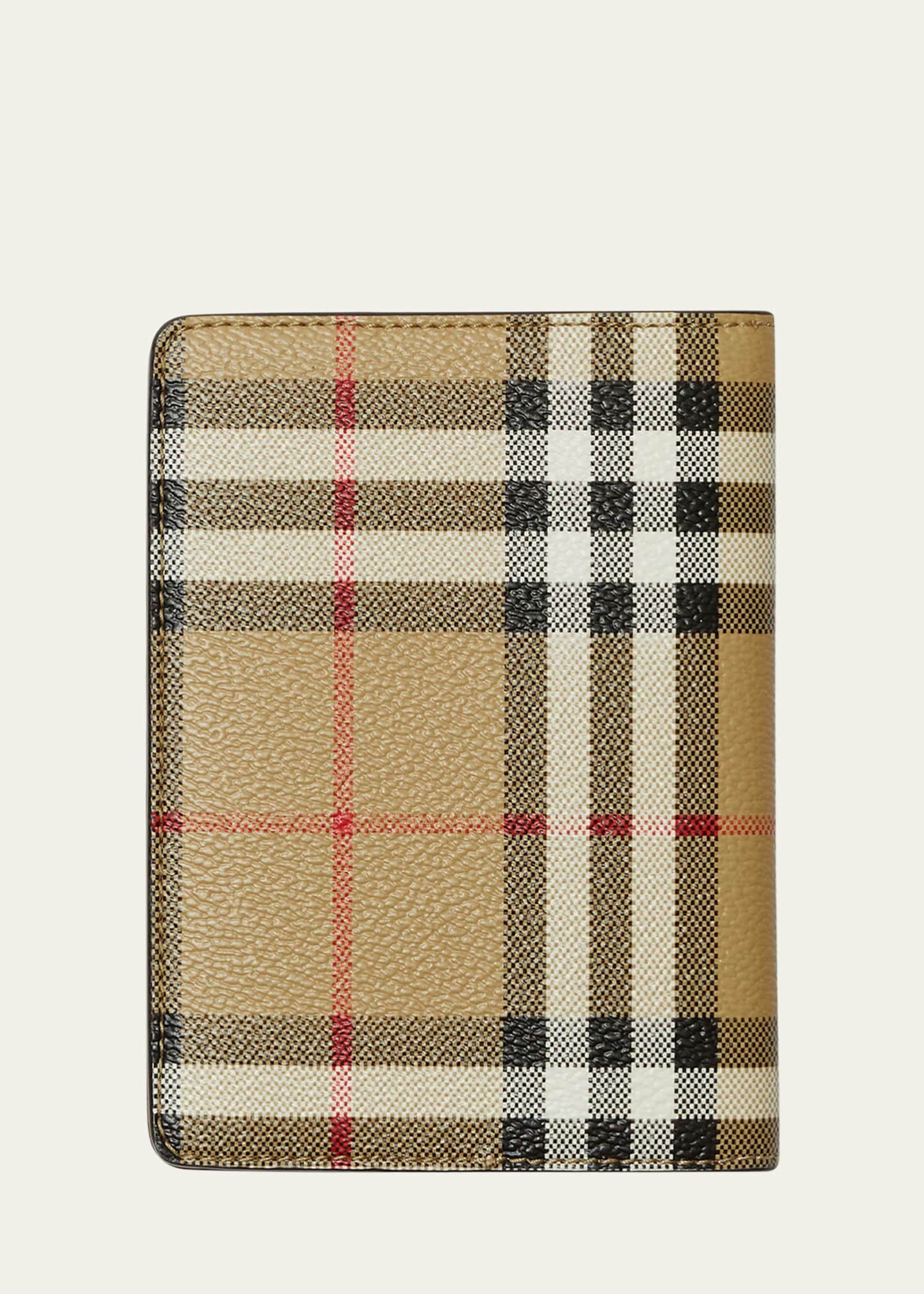 Burberry mens passport holder online