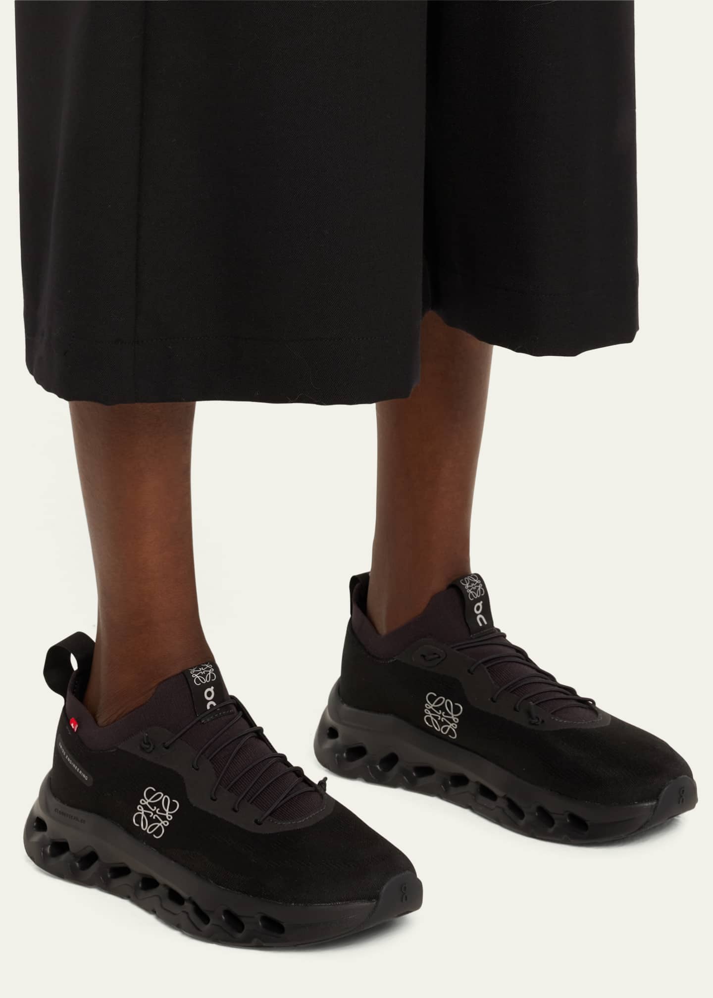 Loewe x On Cloudtilt Embellished Spandex Sneakers Image 2 of 5