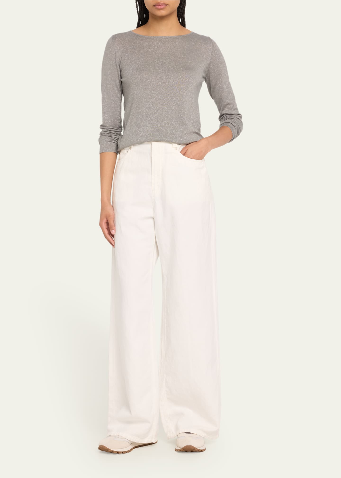 Metallic cashmere cheap