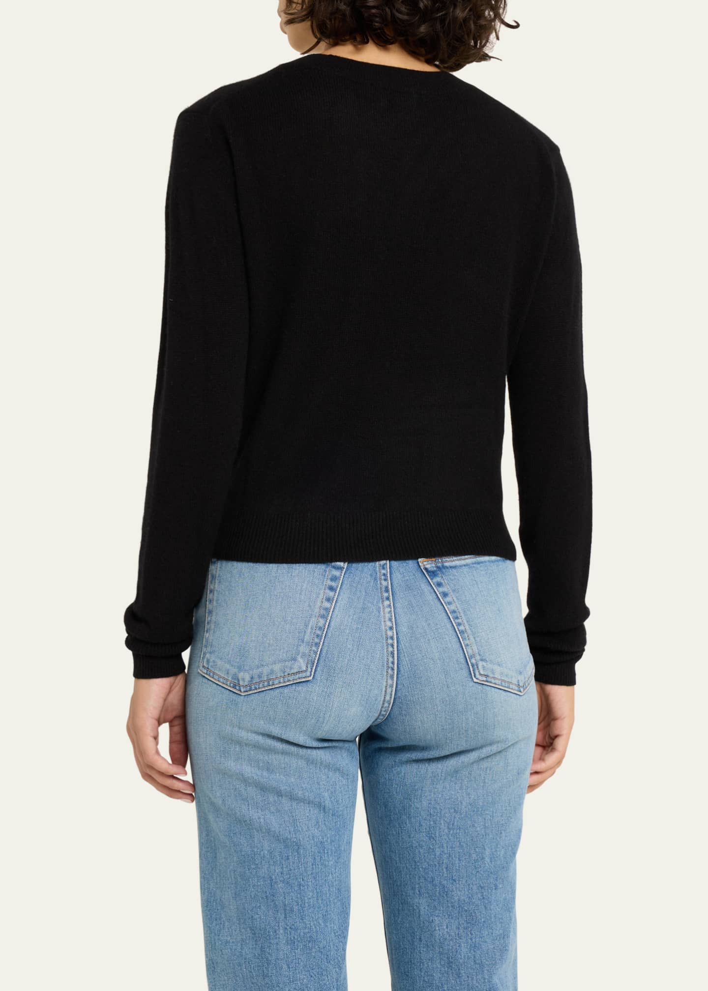 Eterne Francis Cashmere Slim Pullover Sweater Image 3 of 5