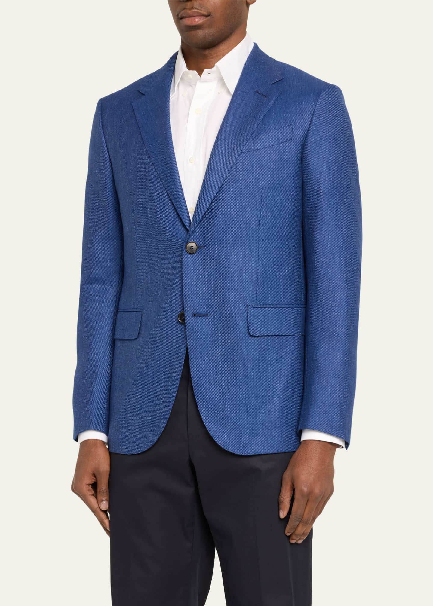 ZEGNA Men's CashmereBlend Twill Sport Coat Bergdorf Goodman