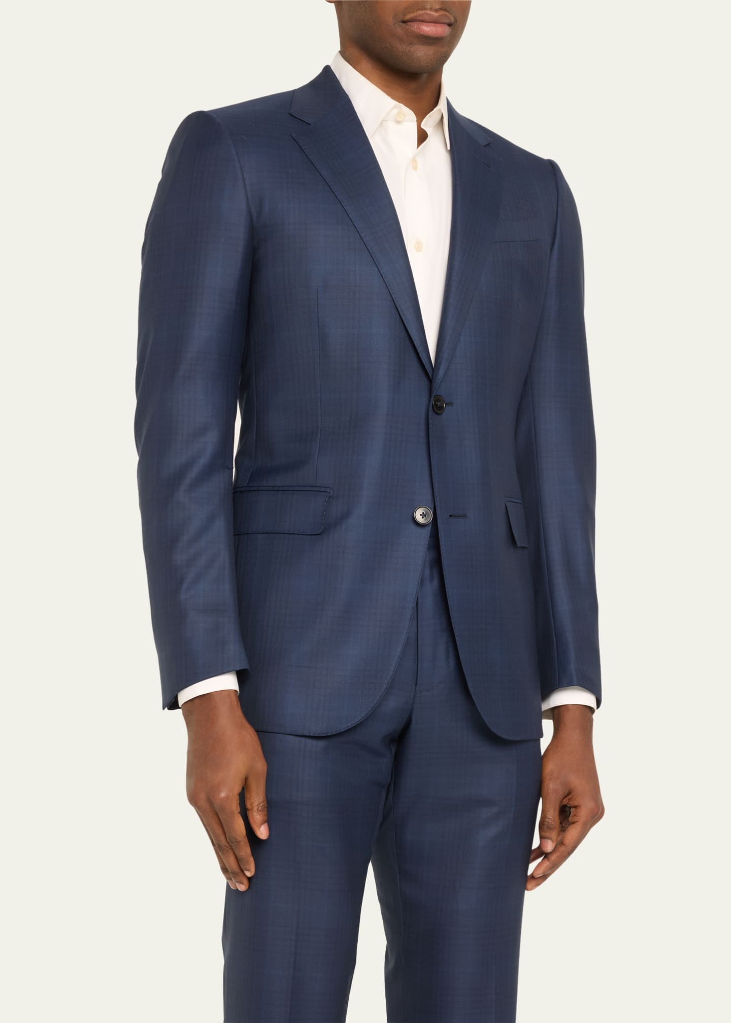 Suit ZEGNA Men color Navy