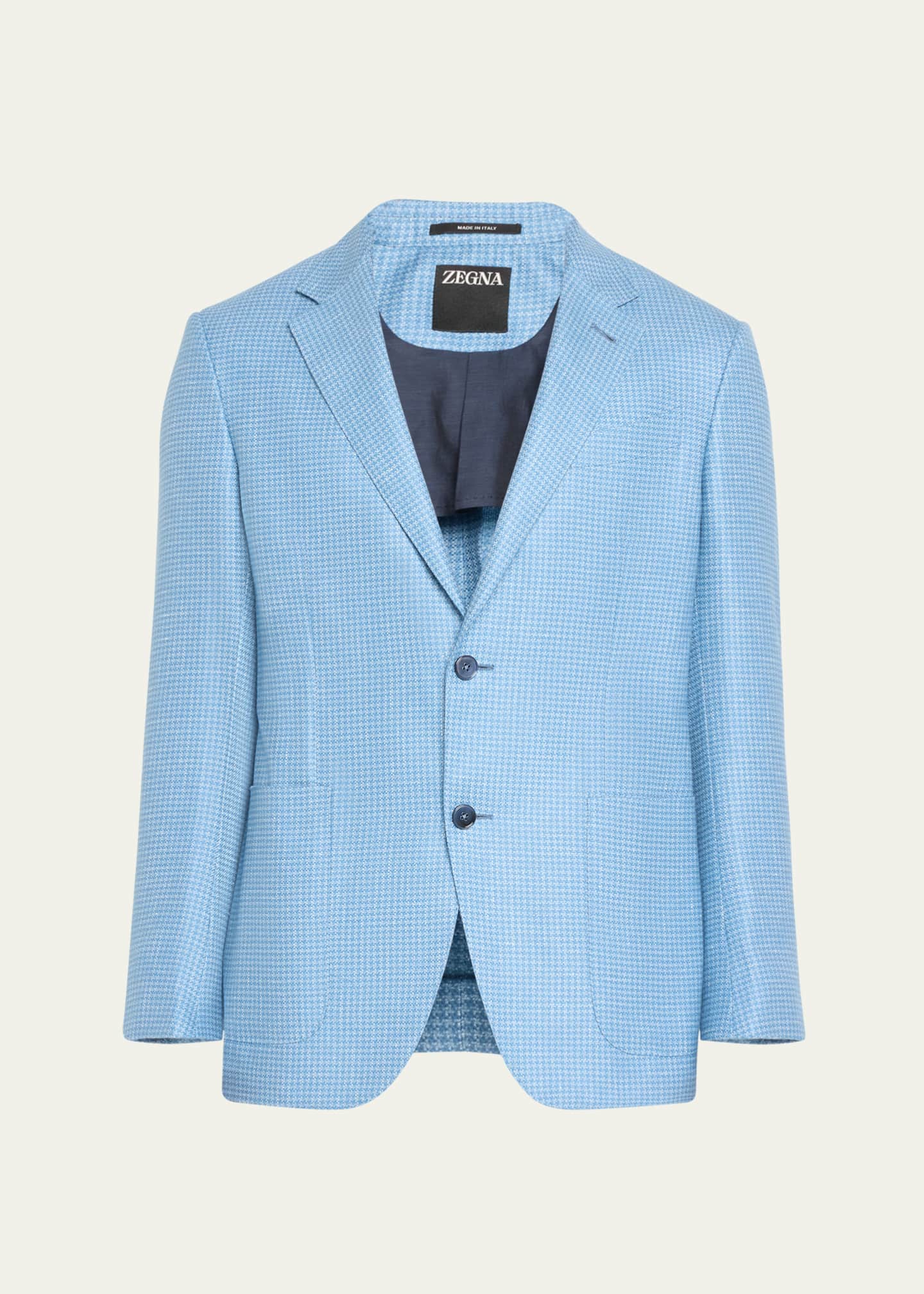 Men's Fairway Textured Houndstooth Sport Coat