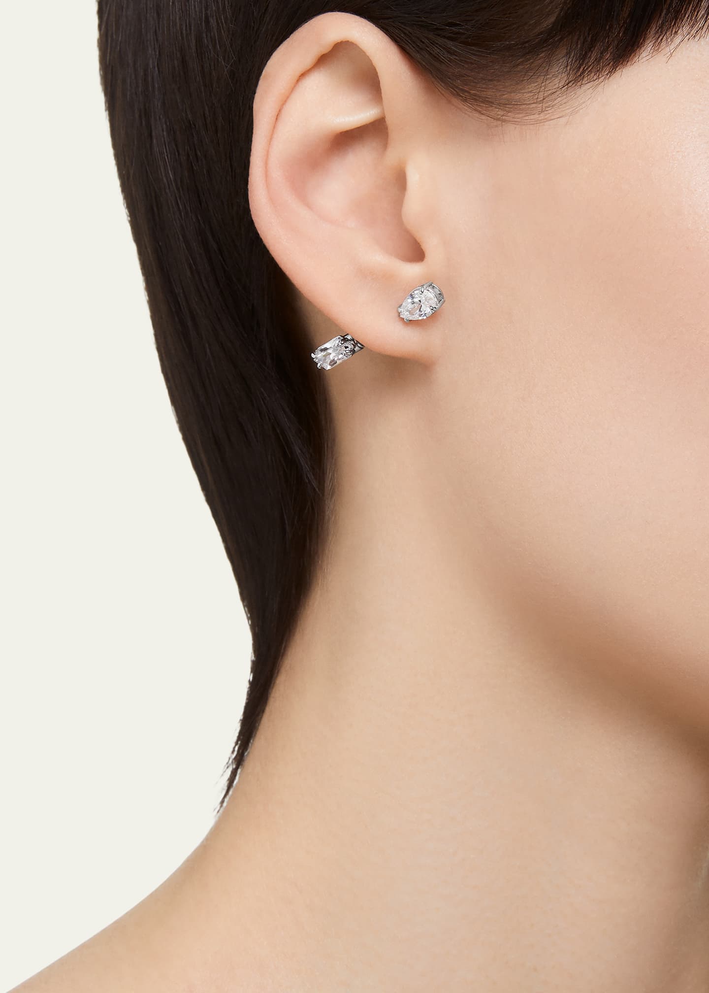 Swarovski bar earrings on sale