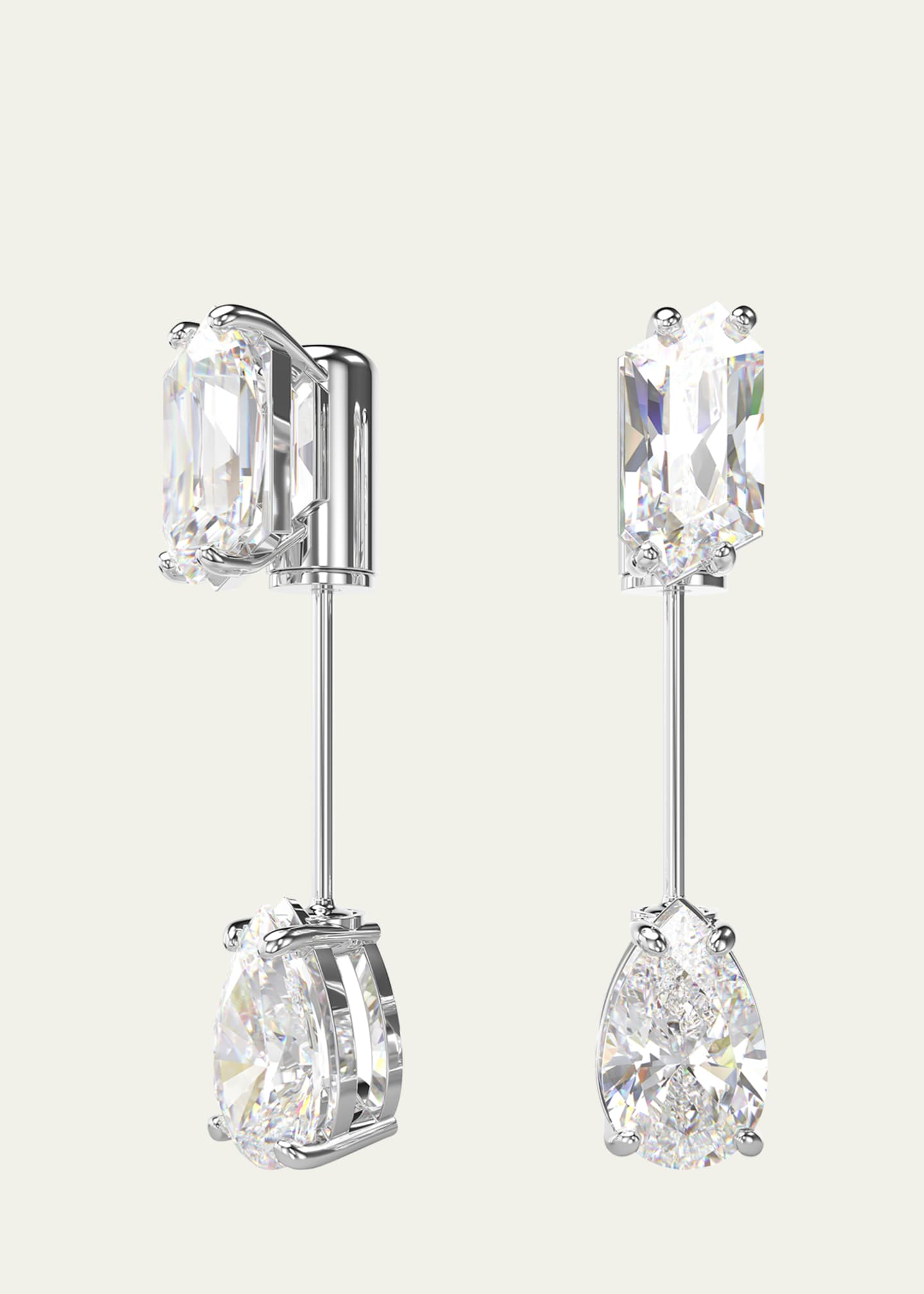 Swarovski sale bar earrings