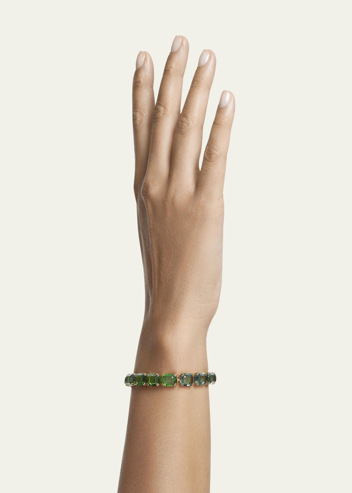 Swarovski green crystal outlet bracelet
