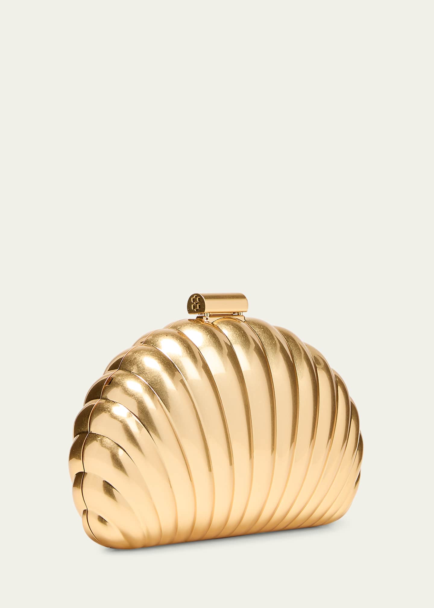 SIMKHAI Monet Shell Clutch Bag Image 3 of 5