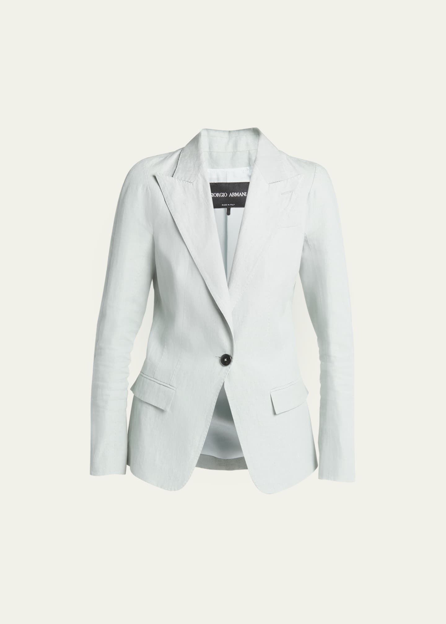 Armani 2025 linen blazer