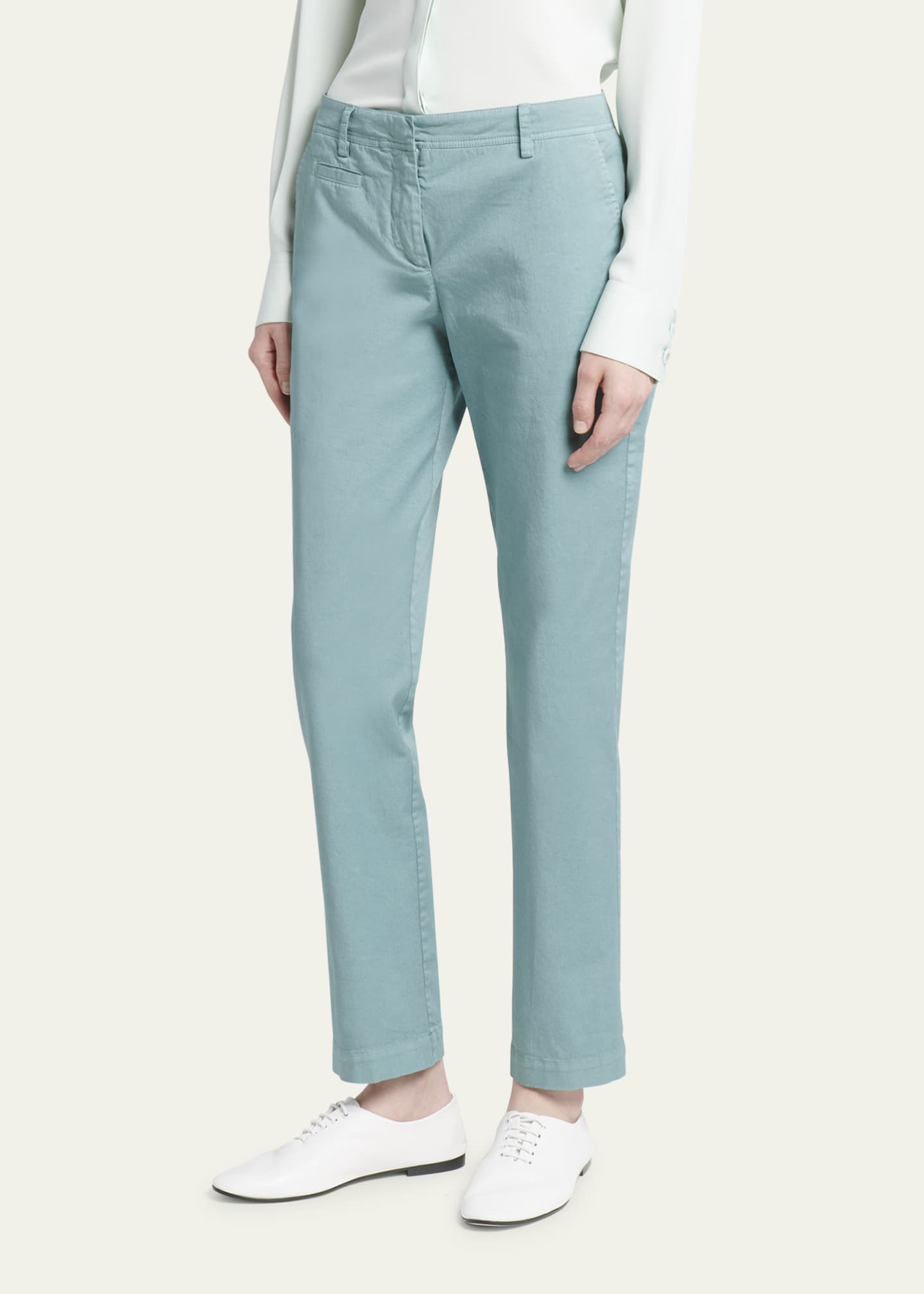 Giorgio Armani Chino Cotton Pants - Bergdorf Goodman