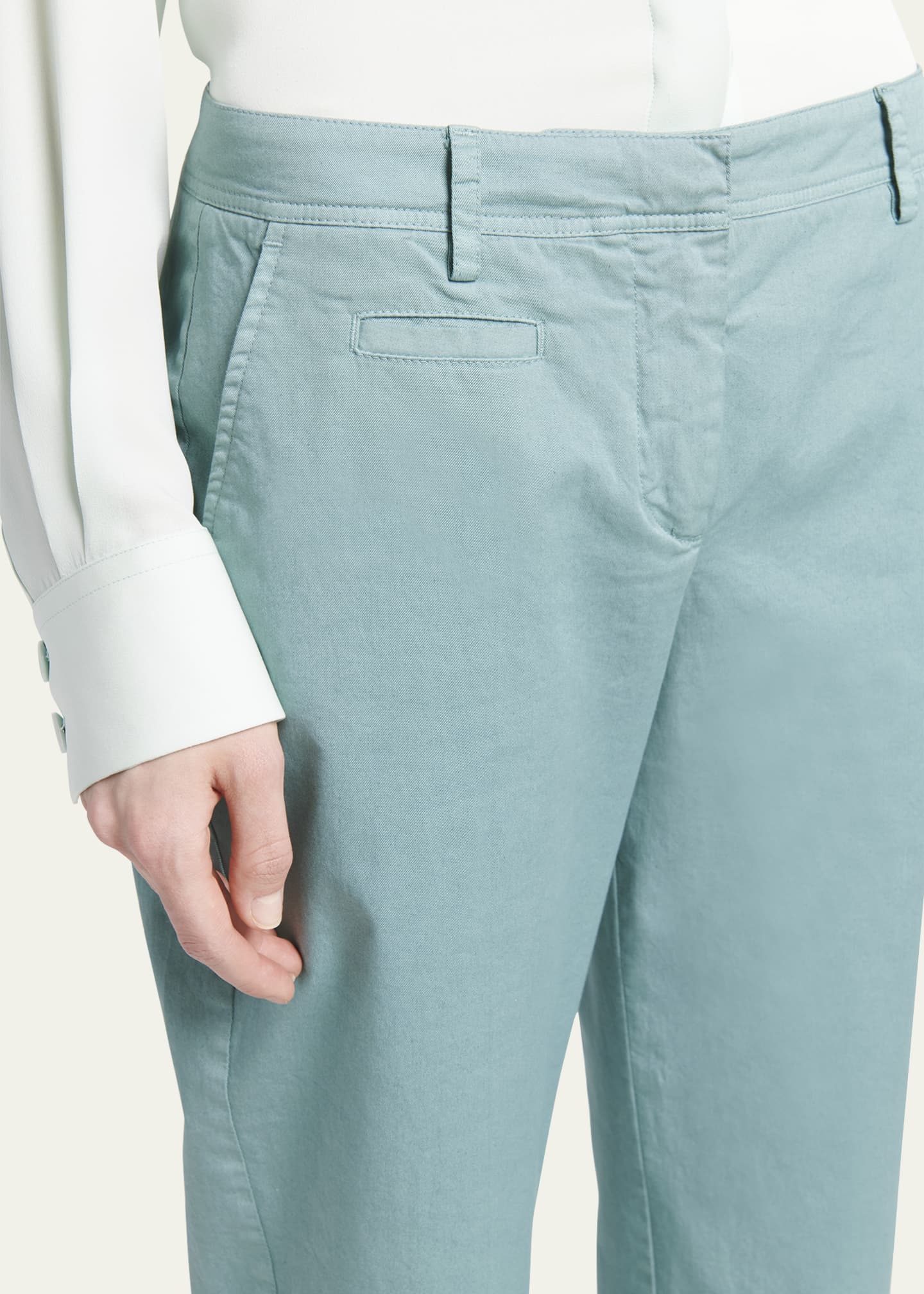 Giorgio Armani Chino Cotton Pants - Bergdorf Goodman