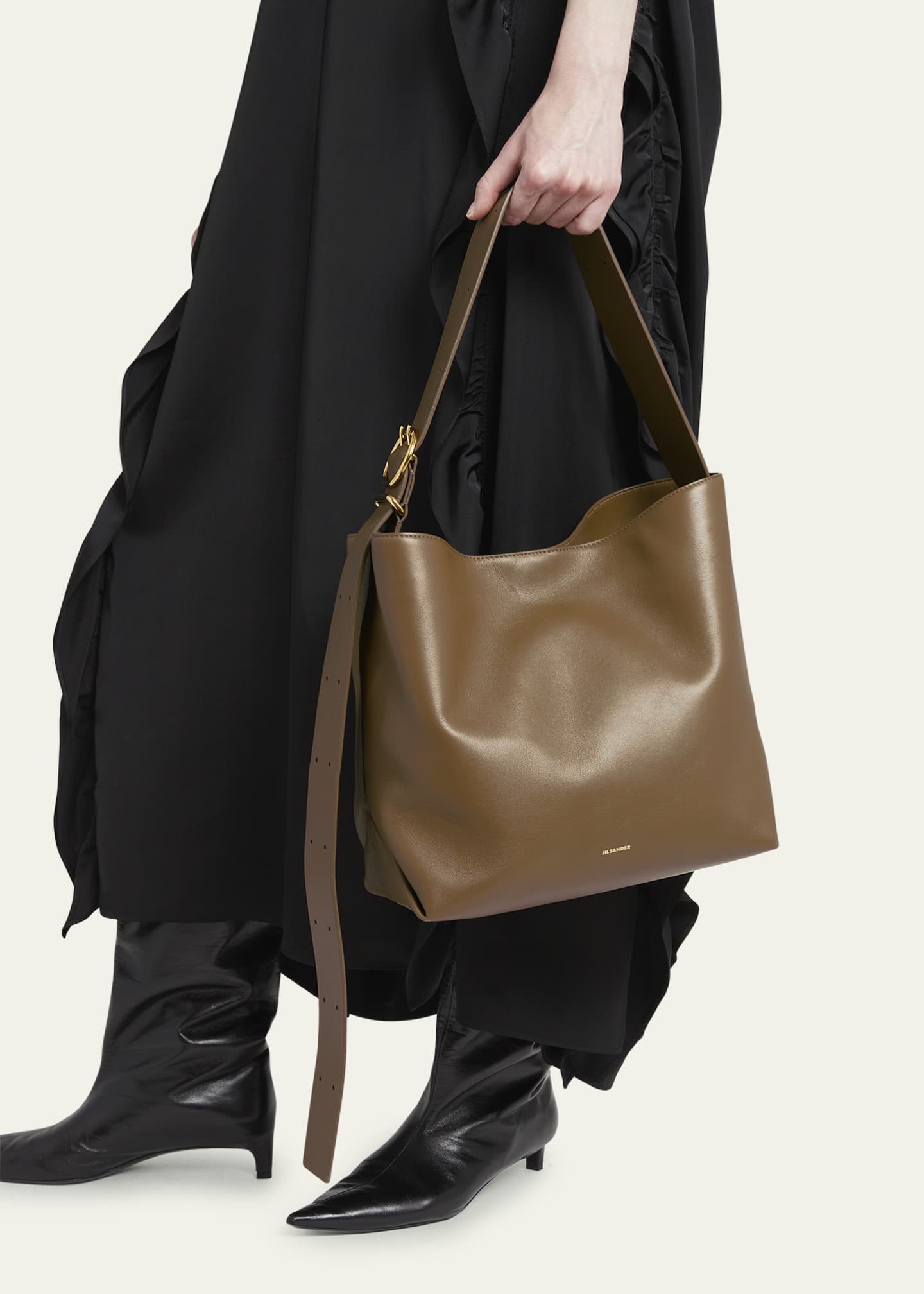 Jil sander leather tote bag shop