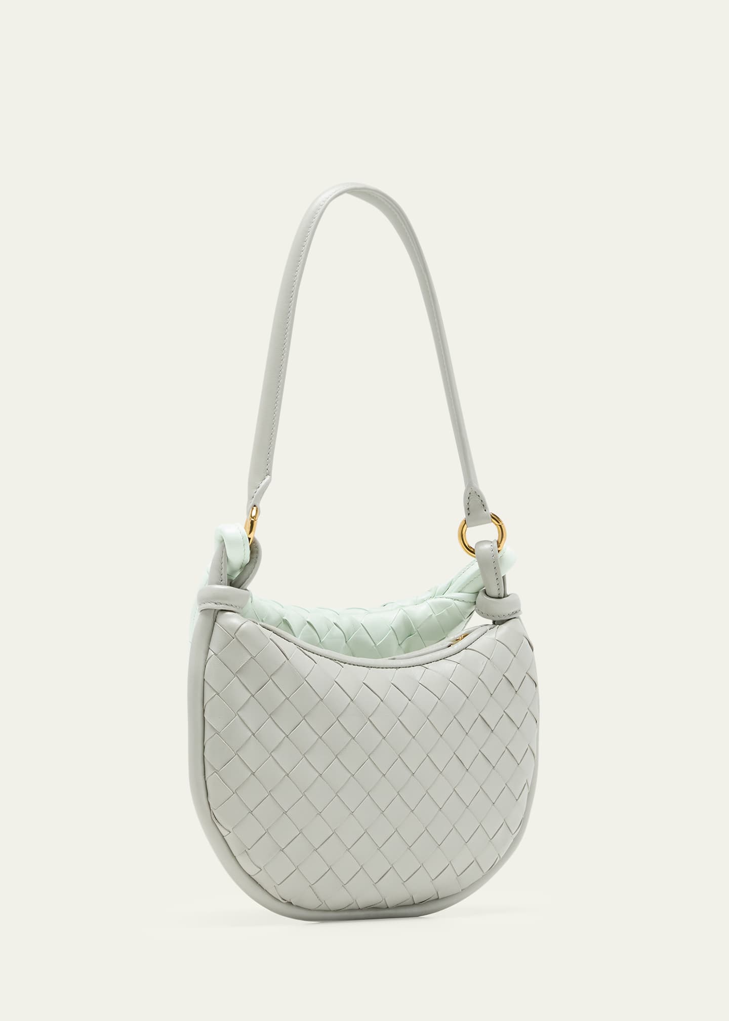 Bottega Veneta Gemelli Small Intrecciato Shoulder Bag
