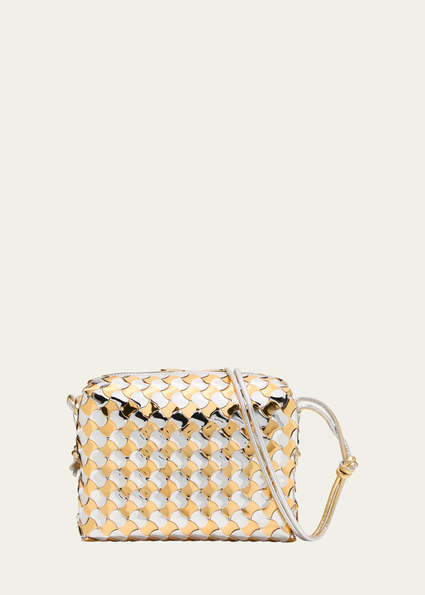 Bottega veneta metallic bag top