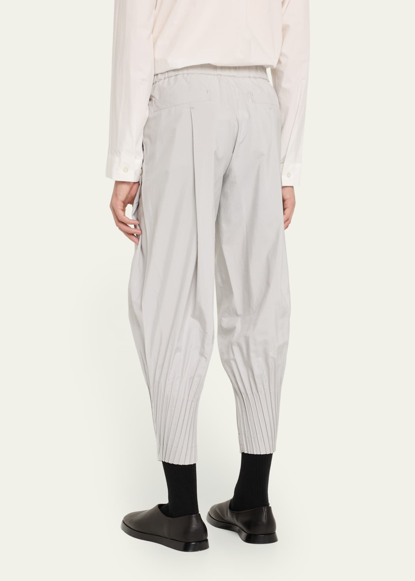 Issey miyake pleated pants mens discount