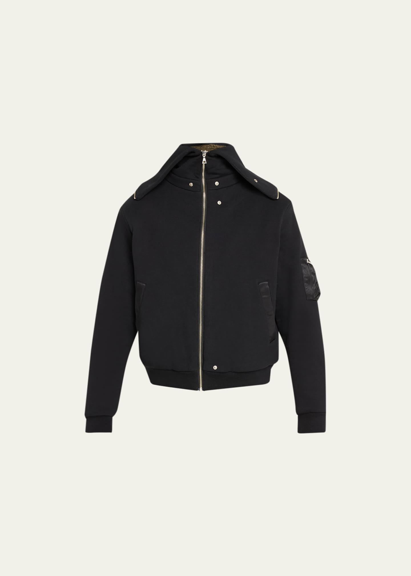 Sherpa lined bomber jacket best sale