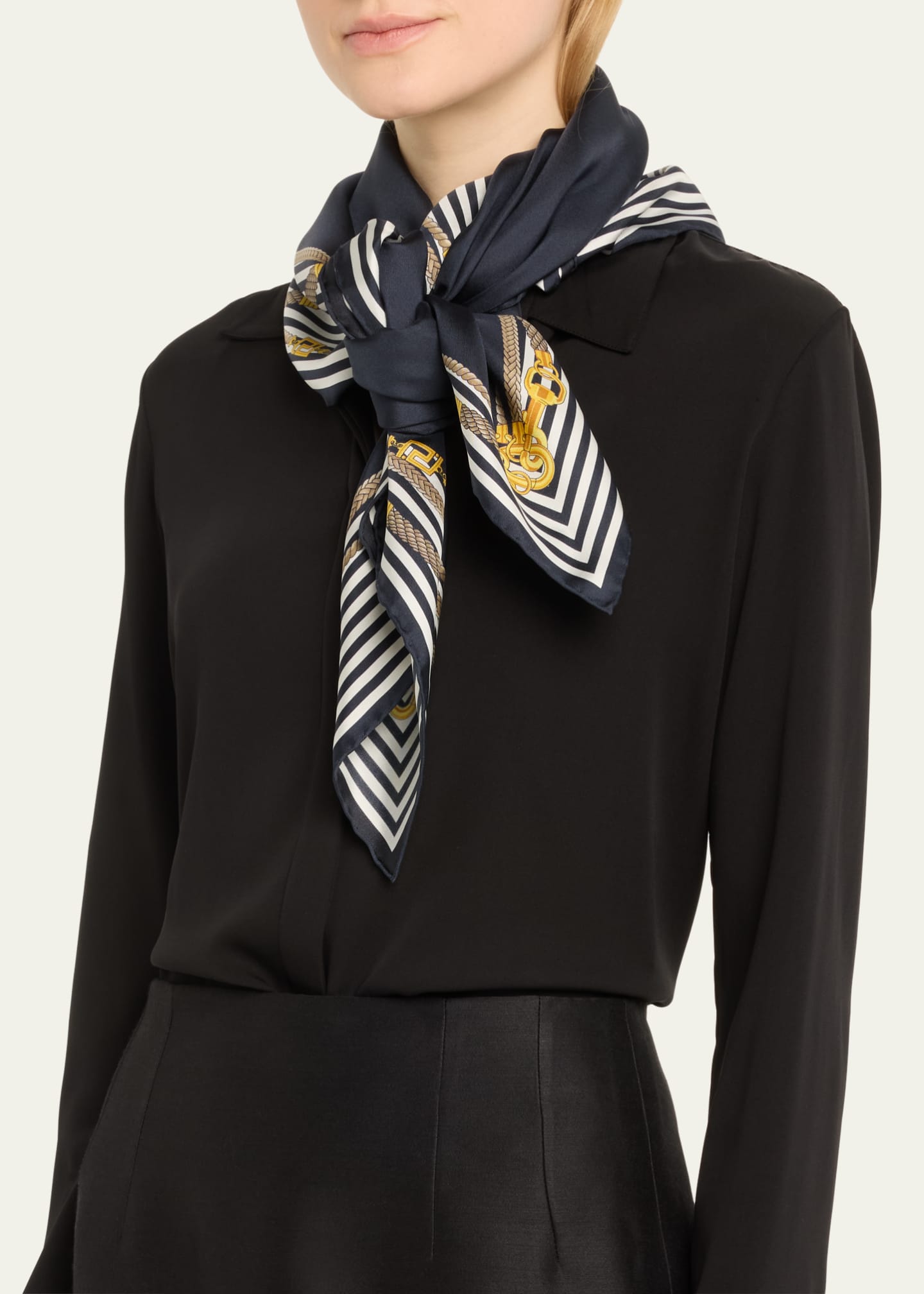 Versace style shop scarf