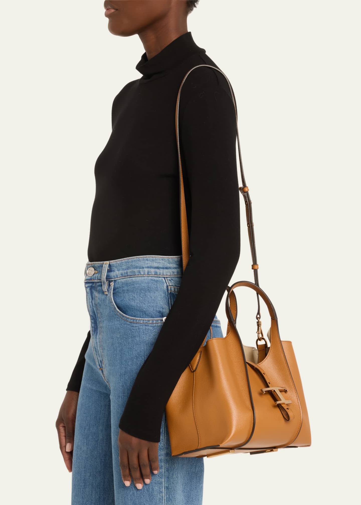 Tod s Small T Timeless Shopping Bag