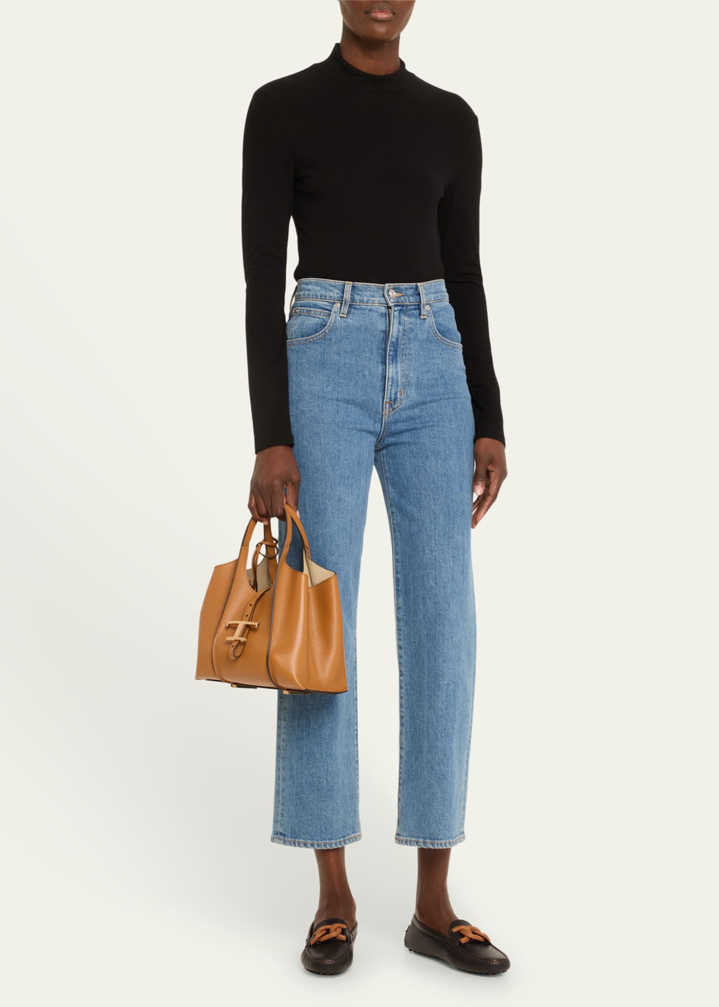 【送料&関税込】Tod's T-timeless Mini Shopping Bag Woman MULTICOLOUR T Timeless Shopping Bag in Leather Mini