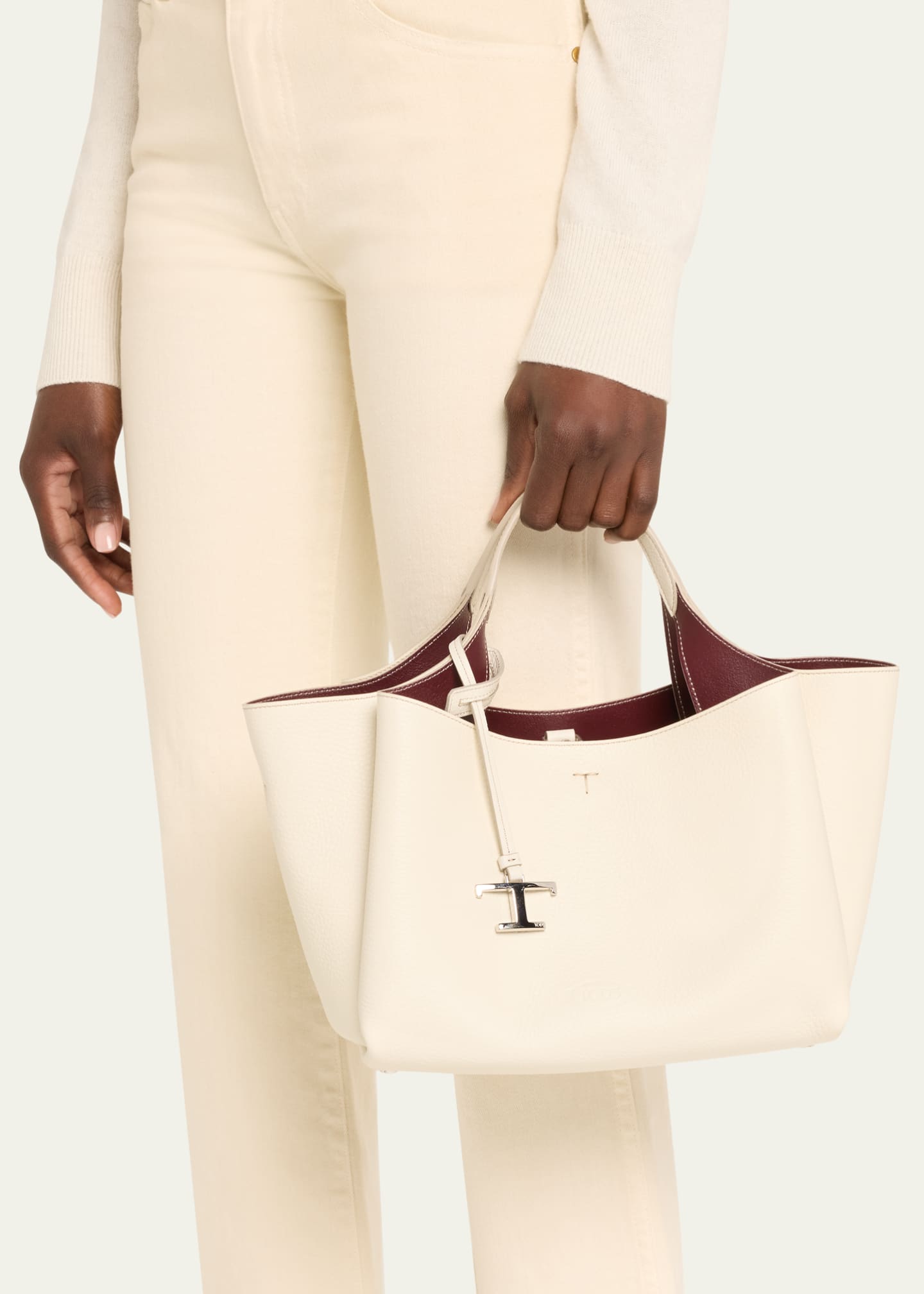 Tod's Micro Apa Leather Top-Hande Bag Image 2 of 5