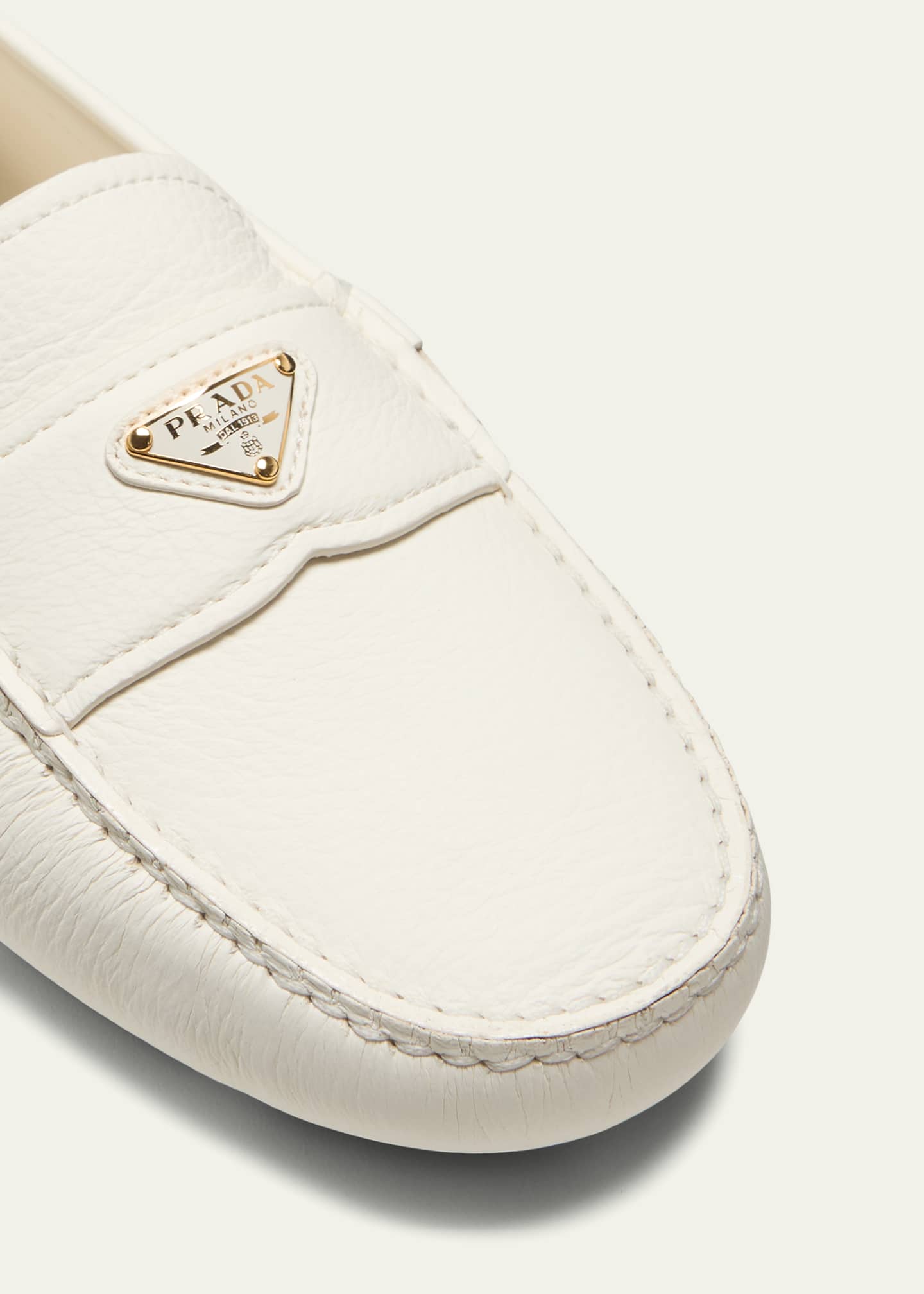 Prada Calfskin Leather Drivers Image 5 of 5
