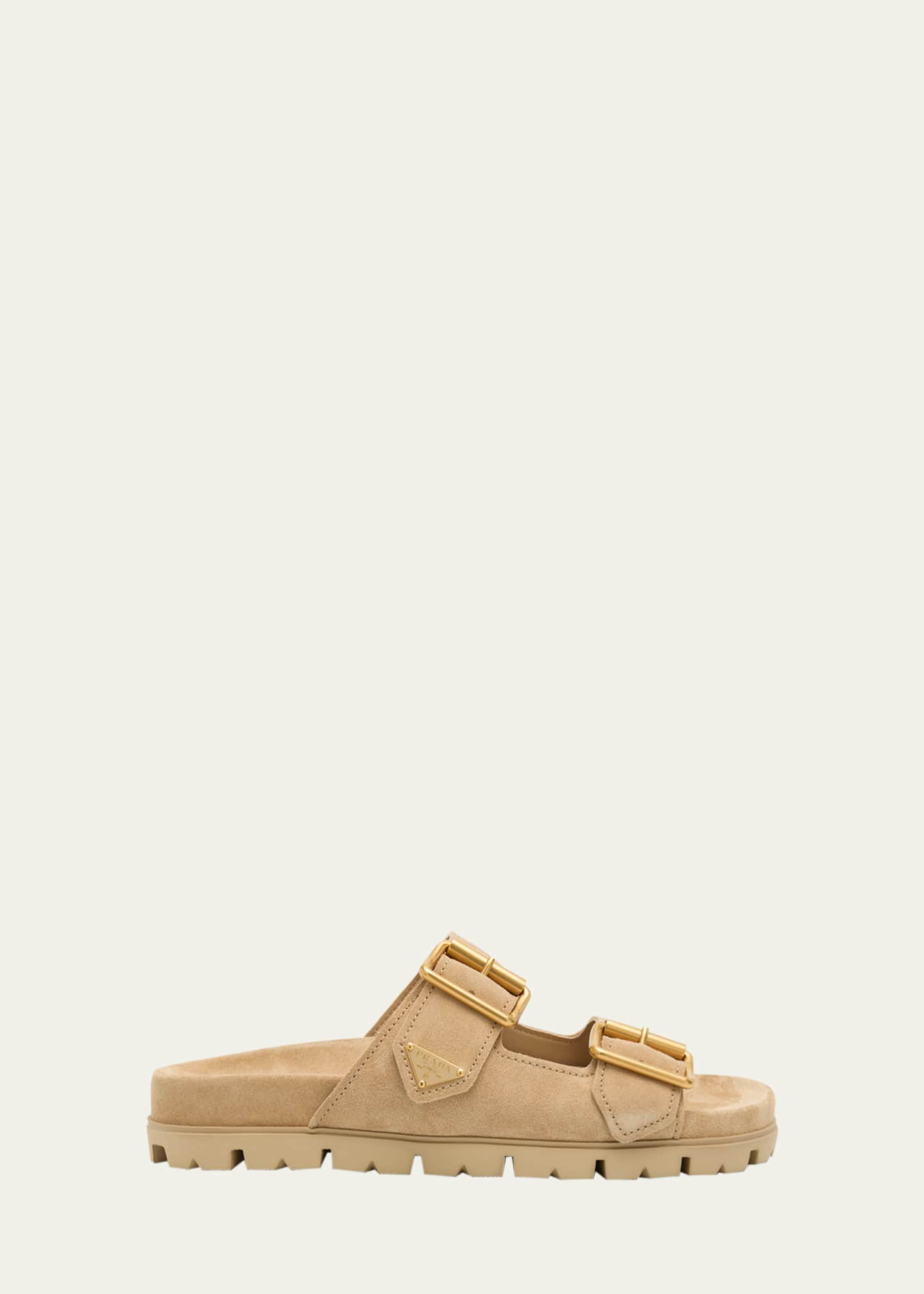Prada deals suede sandals