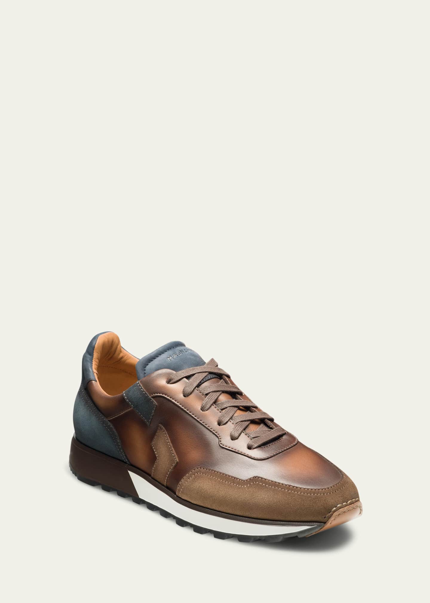 Magnanni Men's Aero Hand-Painted Runner Sneakers Image 2 of 4