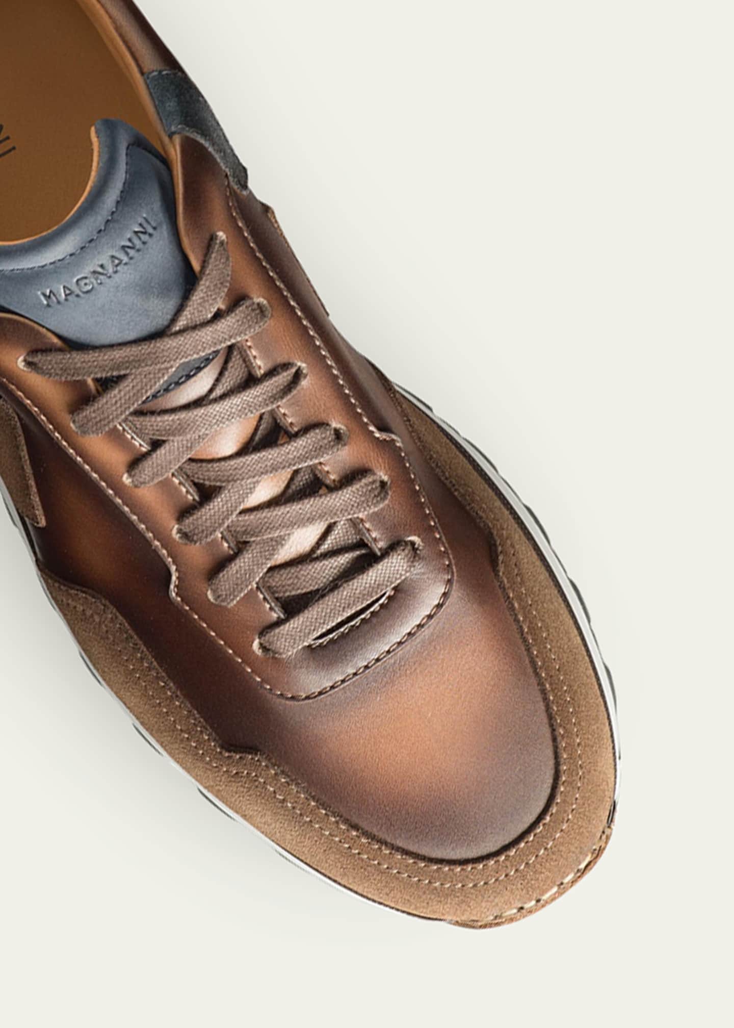 Magnanni Men's Aero Hand-Painted Runner Sneakers Image 4 of 4