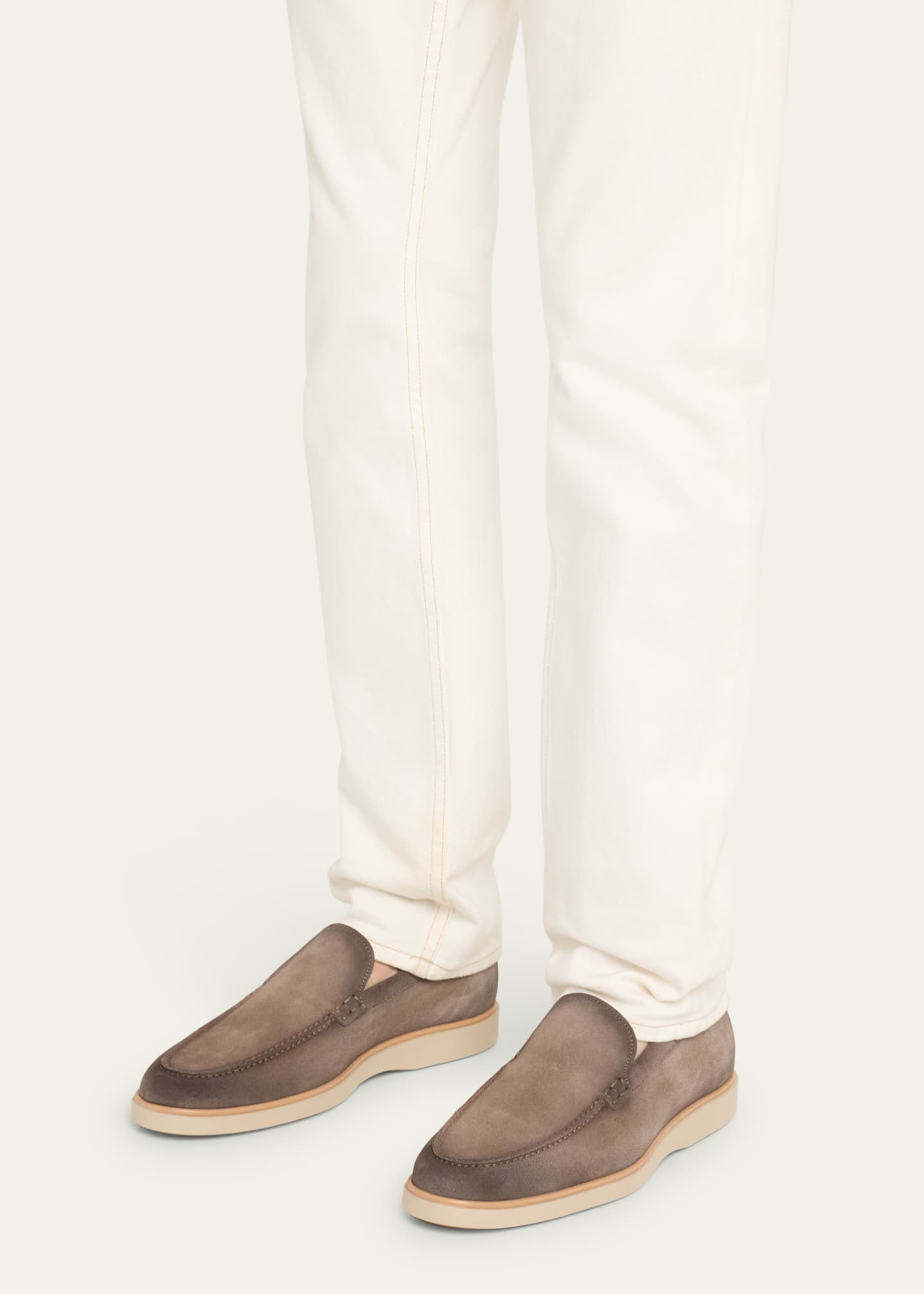 Magnanni Men's Lourenco Leather Boat Shoes Image 2 of 5
