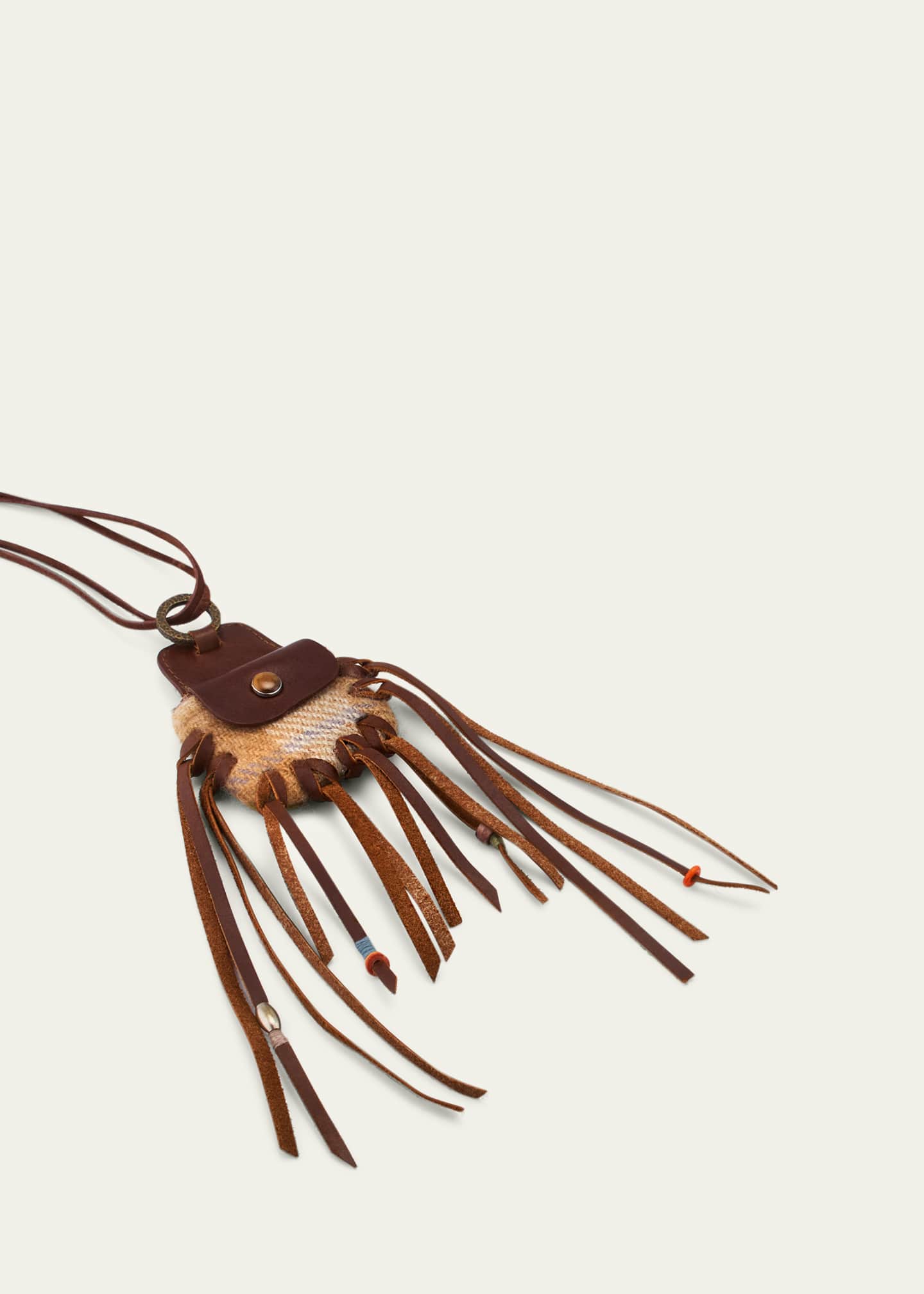 God's True Cashmere x Nick Fouquet Men's Tiger's Eye Talisman Necklace Image 3 of 4
